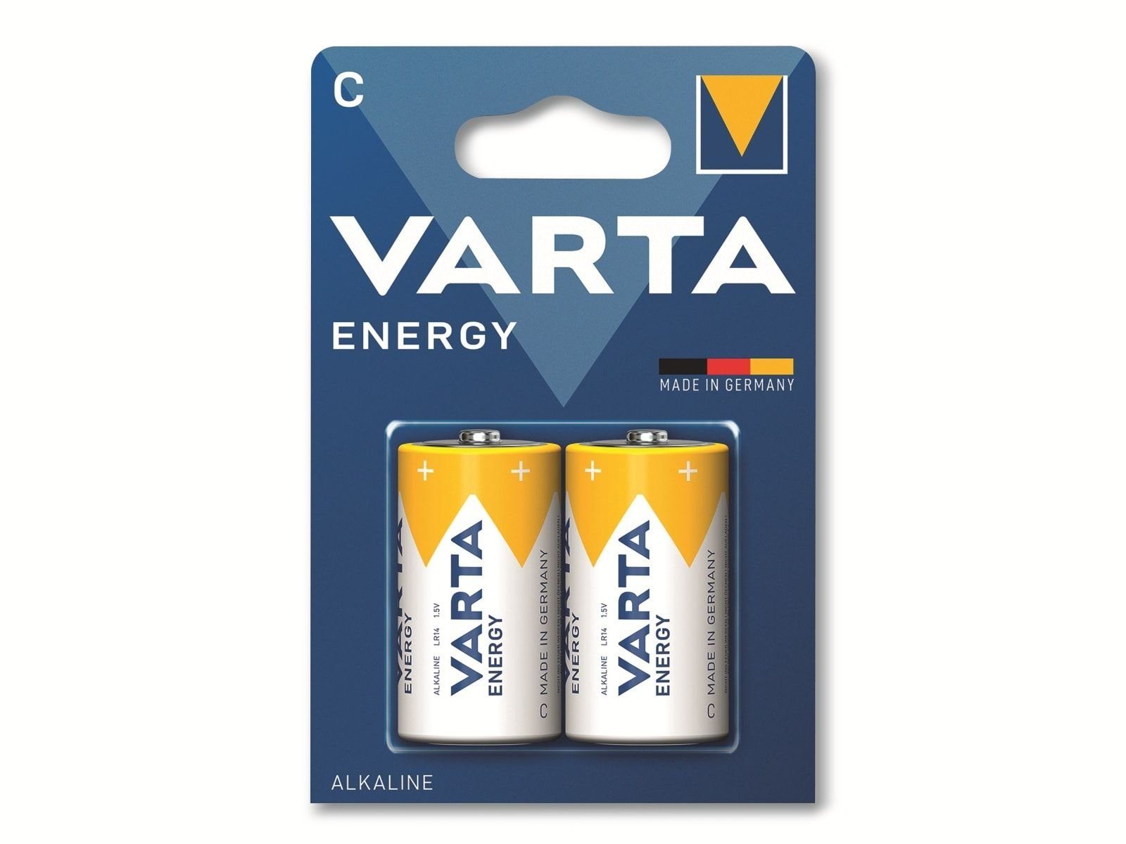 VARTA Batterie LR14, C, Baby, 1.5V Alkaline, Batterie VARTA