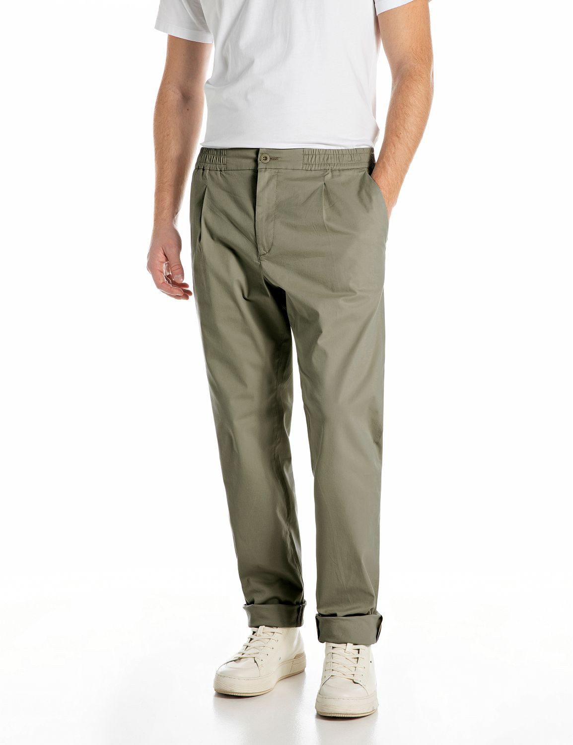 Replay Chinohose ADHANN im Tapered Fit günstig online kaufen
