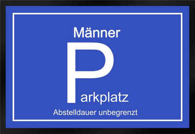 Fußmatte Schmutzfangmatte Auto Männer Parkplatz Abstelldauer F410, Ladreas, 60x40