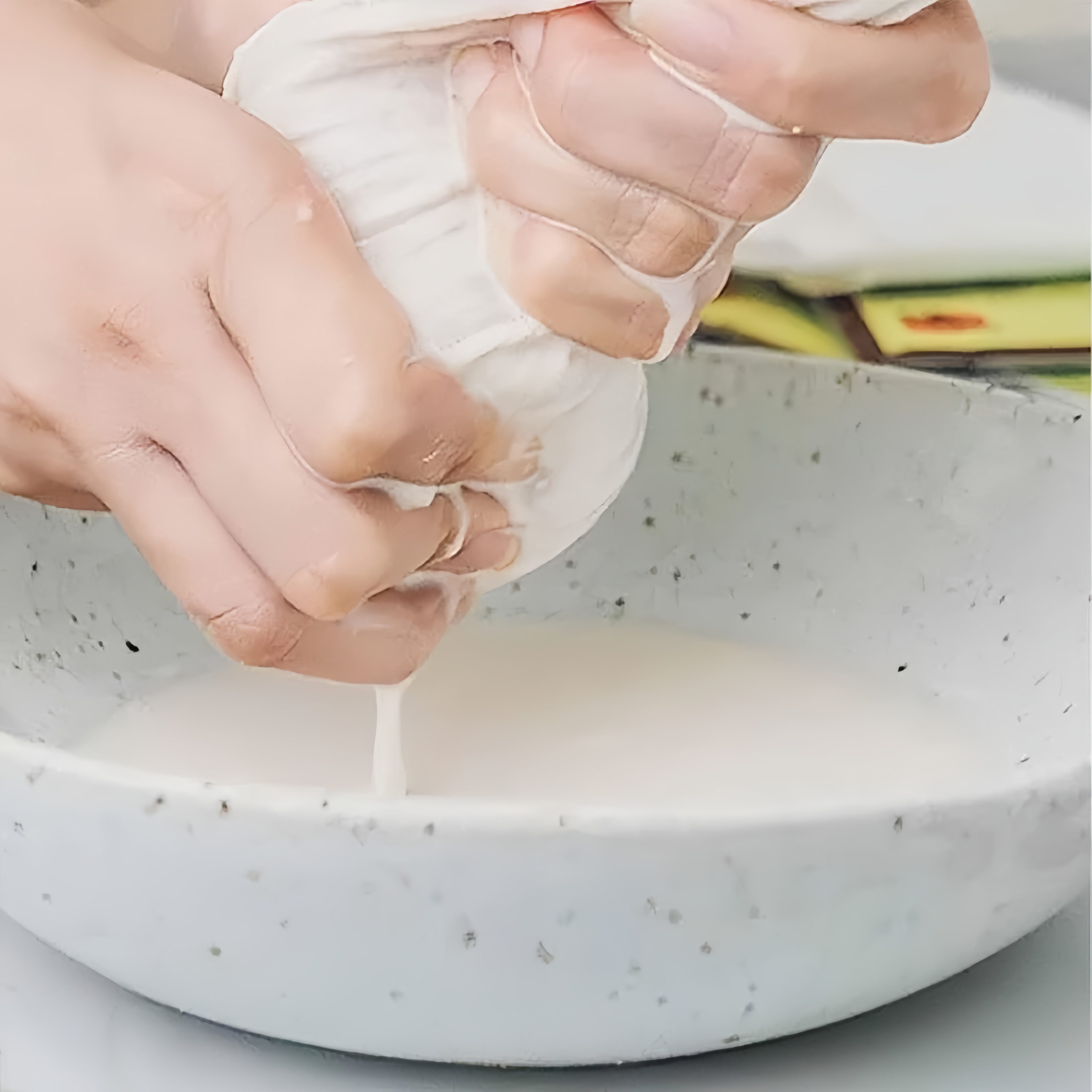 FOUORTUNATE-BEE Passiersieb 4er Set Nussmilchbeutel 80 Mesh, wiederverwendbarer Filterbeutel, (4-St), Filterbeutel für Nussmilch & Mandelmilch, feinmaschig 4 Stück