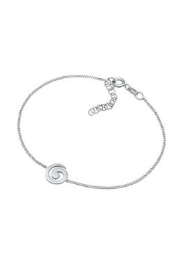 Elli Armband Spirale Verspielt Basic 925 Silber