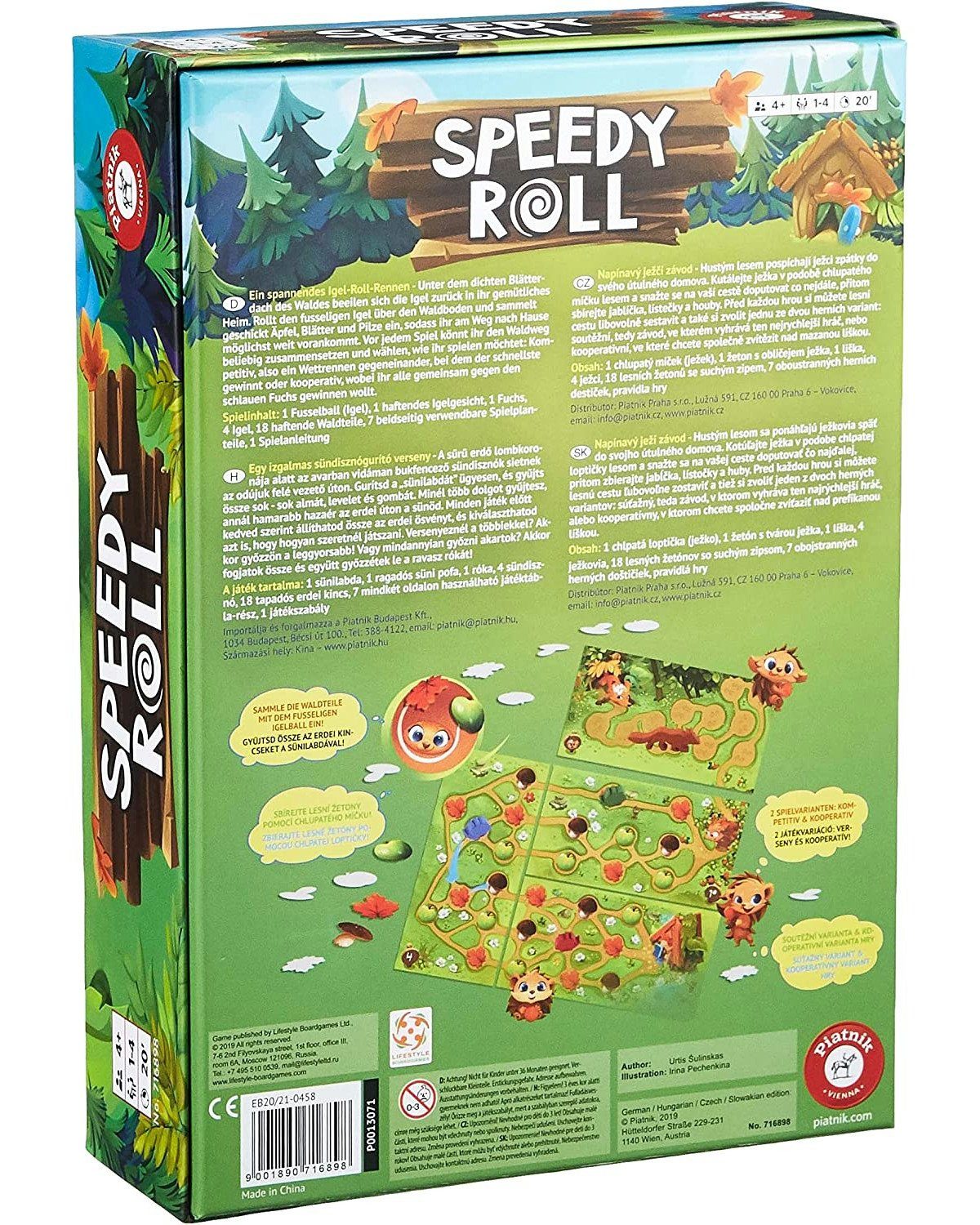 Piatnik Spiel Speedy Roll, Brettspiel
