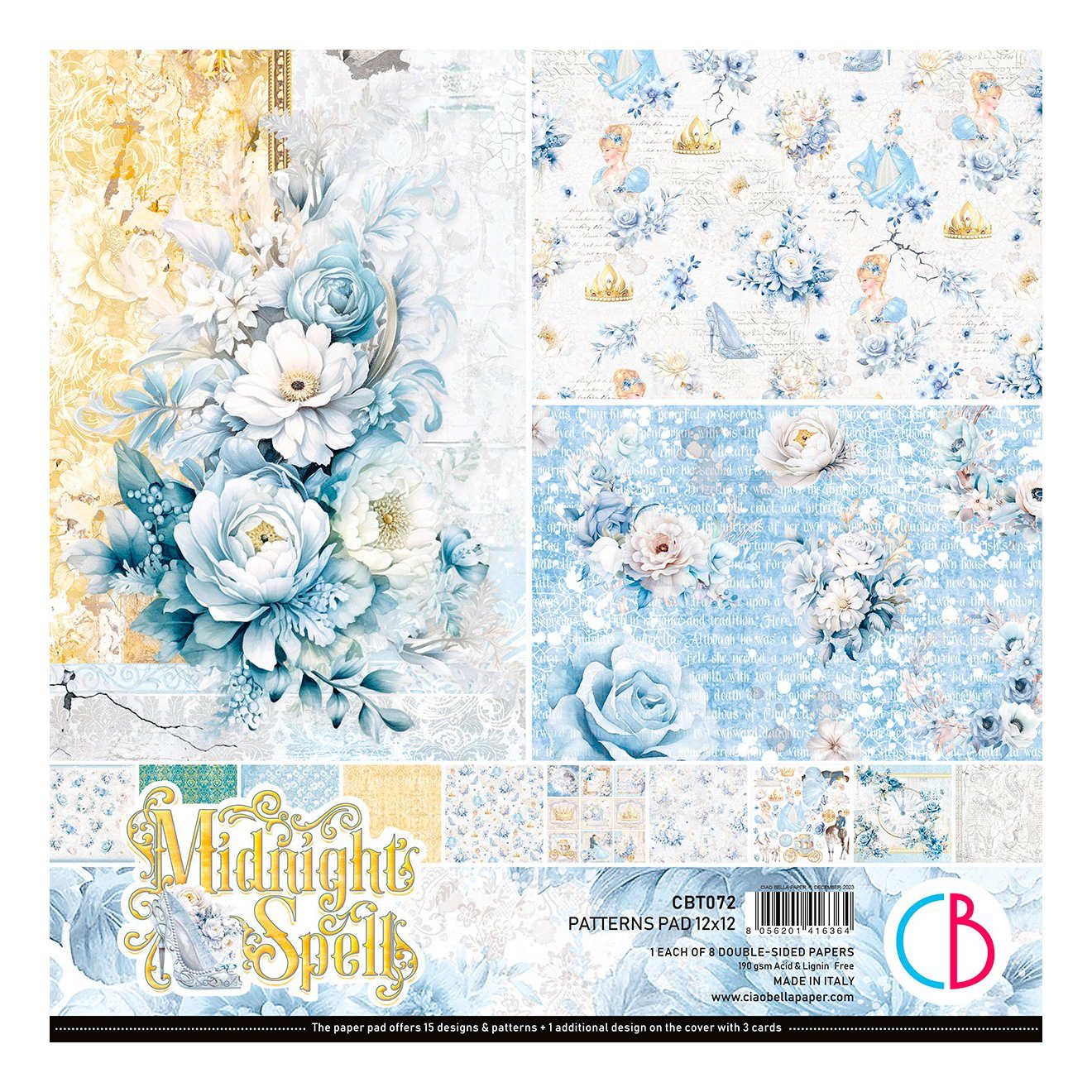 Motivpapier Midnight Spell Patterns