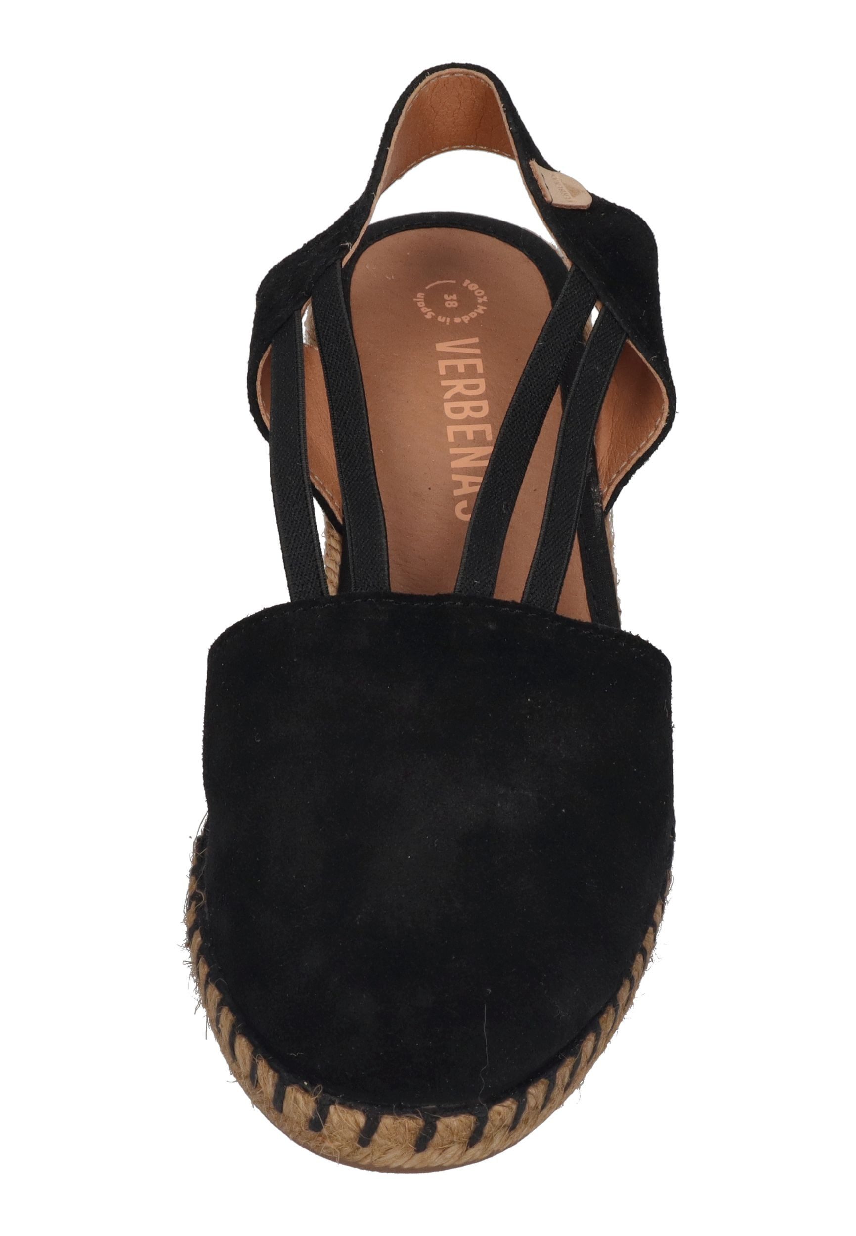 VERBENAS MAIKA Serraje tan Sandalette Negro