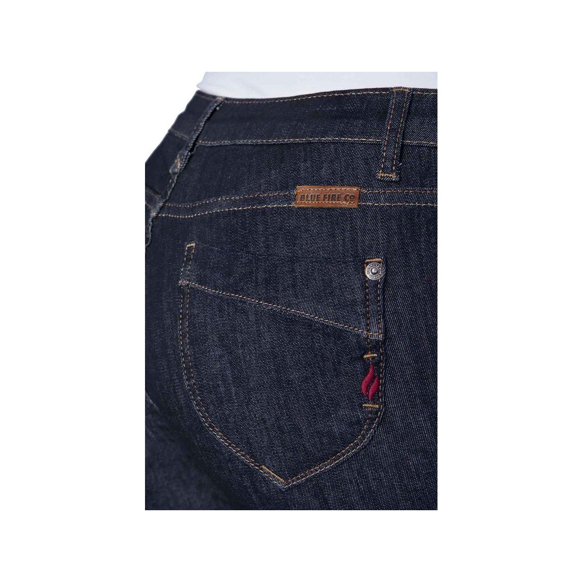 5-Pocket-Jeans blau FIRE BLUE (1-tlg)