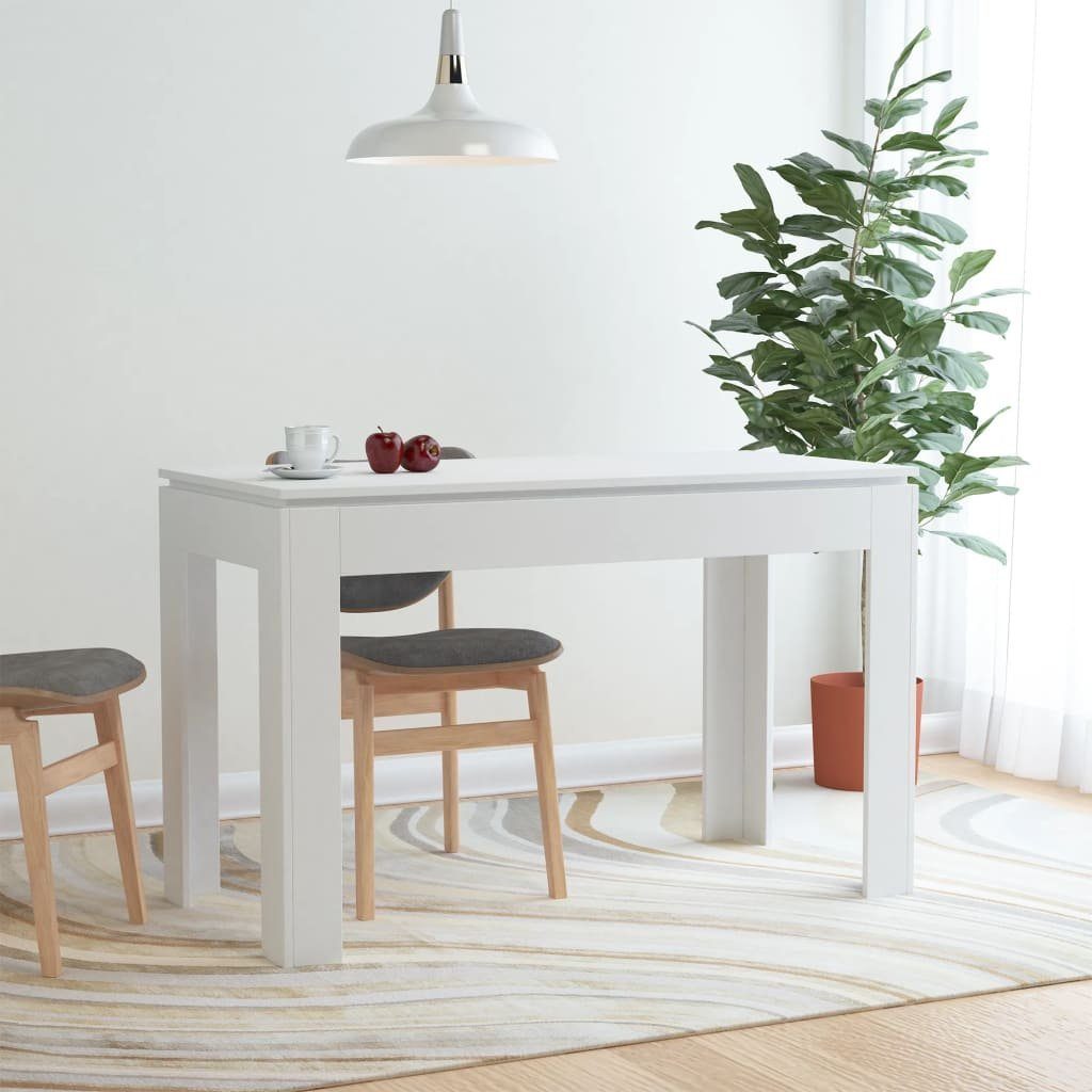 furnicato Esstisch Weiß 120x60x76 cm Holzwerkstoff günstig online kaufen