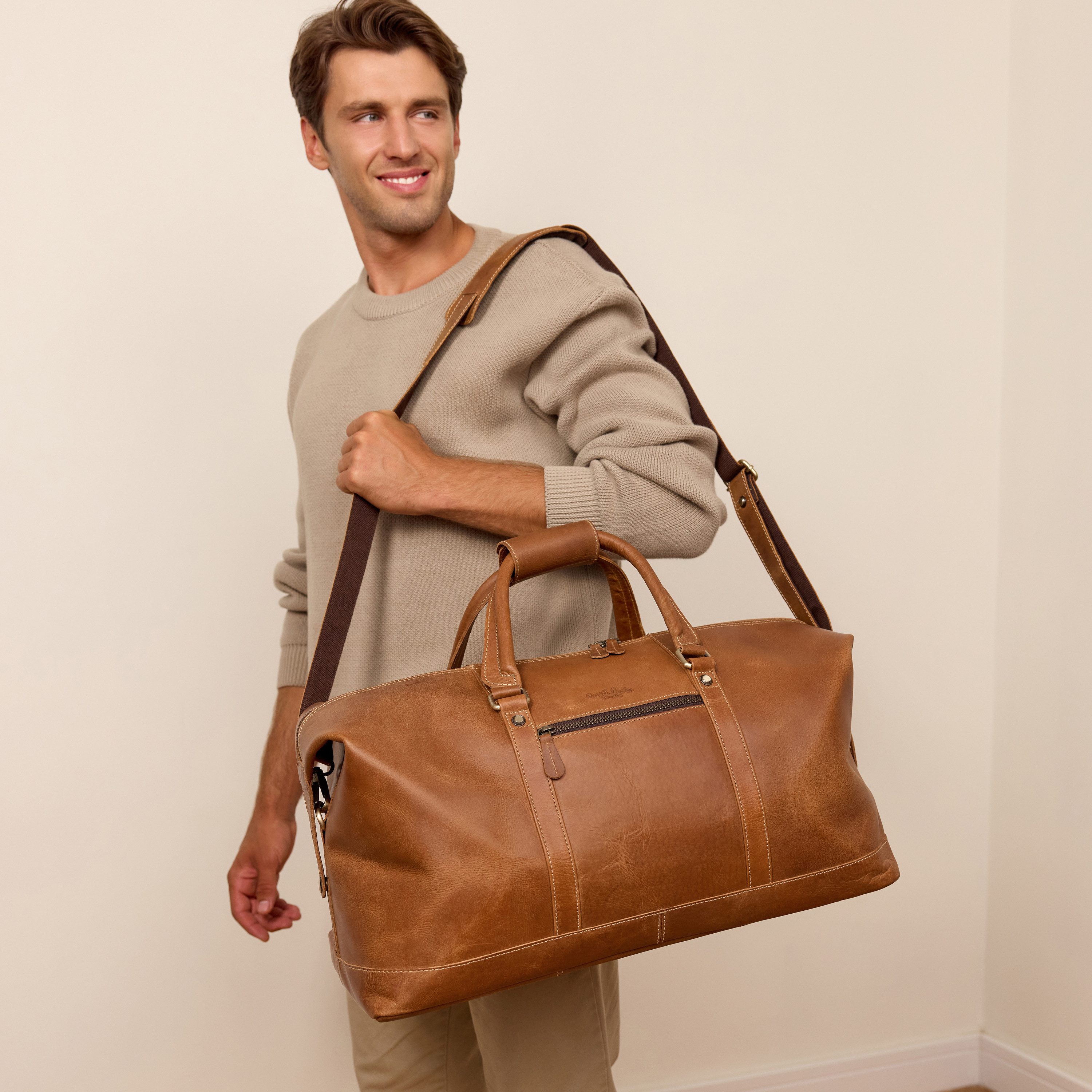 Gusti Leder Shopper Gusti Leder Reisetasche Ruben (1-tlg)