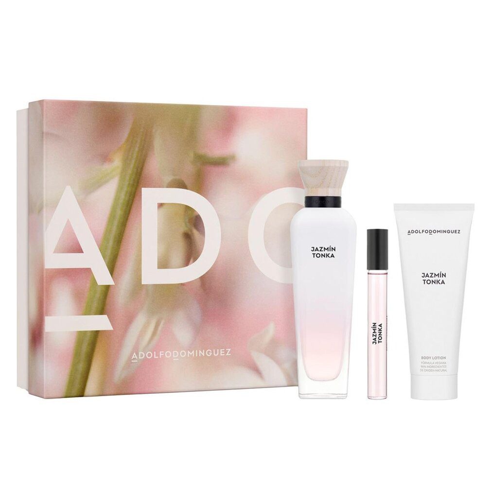 Adolfo Dominguez Duft-Set Adolfo Domínguez Jasmin Tonka Eau de Parfum 120 ml + Geschenkset