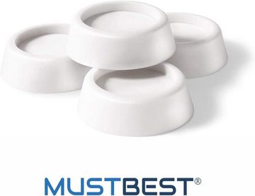 MustBest Möbelfuß 4x Stoß-Geräuschunterdrückende Unterstützt Waschmaschine und Trockner, (4-St)