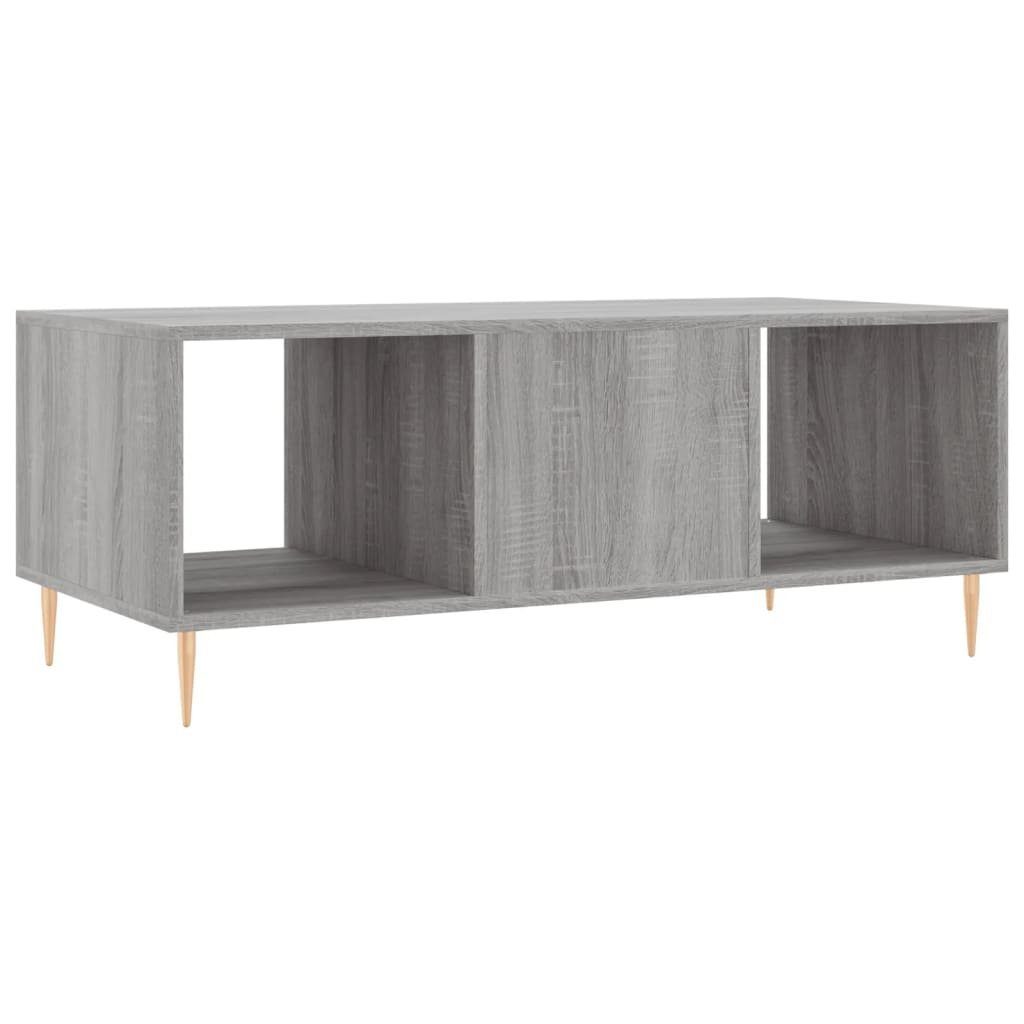 Grau vidaXL Sonoma Grau Couchtisch Couchtisch (1-St) | 102x50x40 Grau Holzwerkstoff Sonoma Sonoma cm