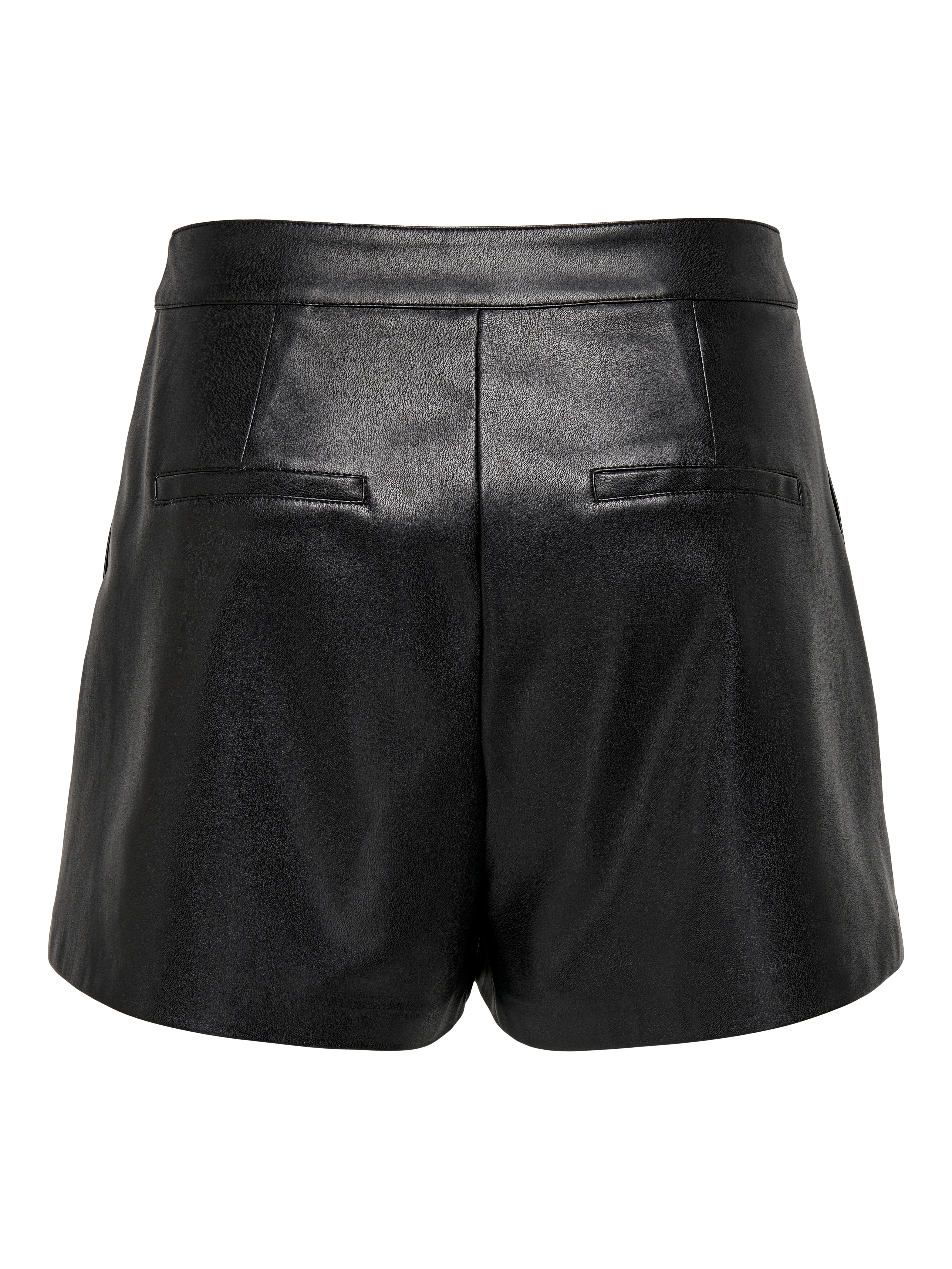 ONLY Lederimitathose ONLTRICIA FAUX LEATHER SHORTS OTW NOOS