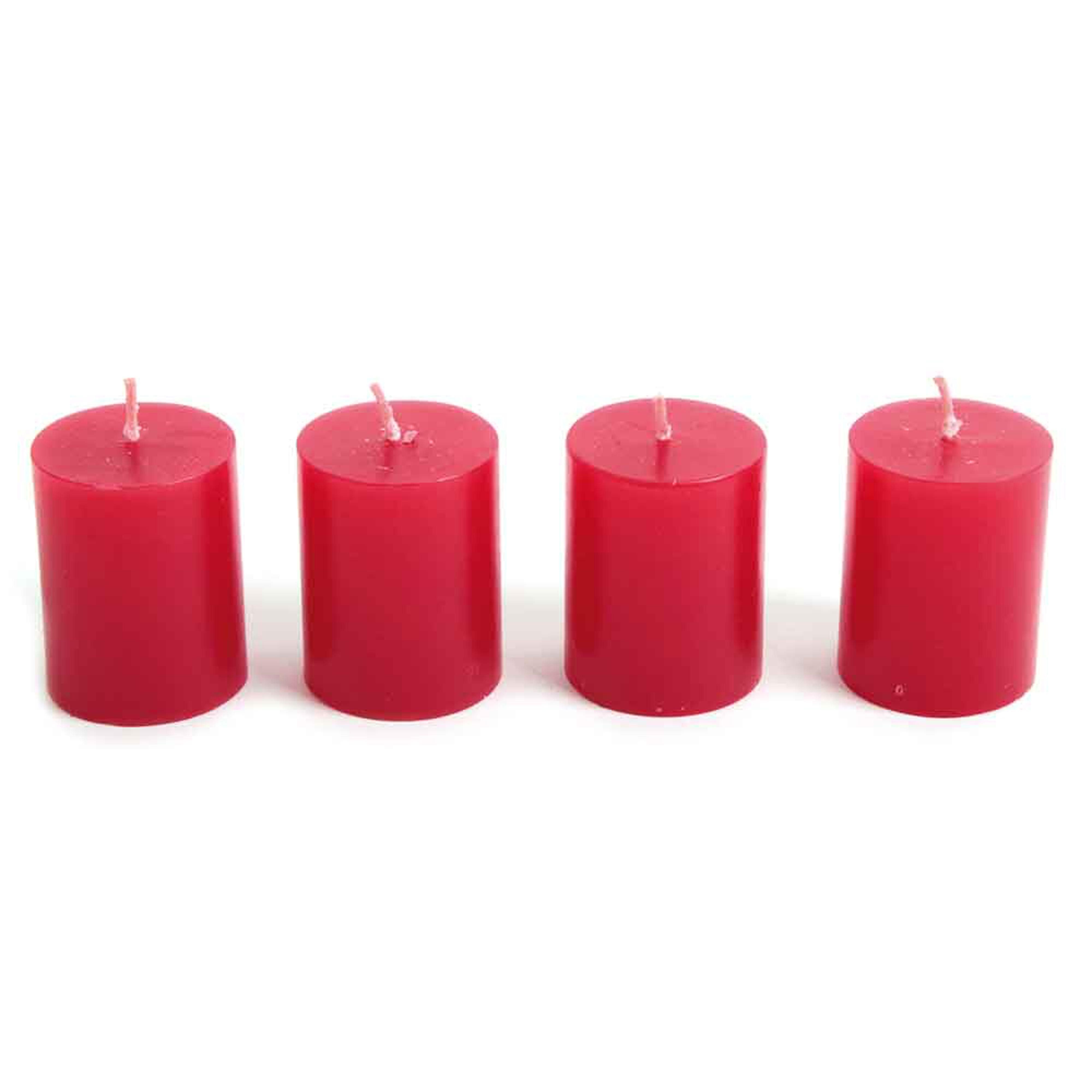 El Puente Stumpenkerze Stumpenkerzen, 4er-Set, Handmade (4), Handmade