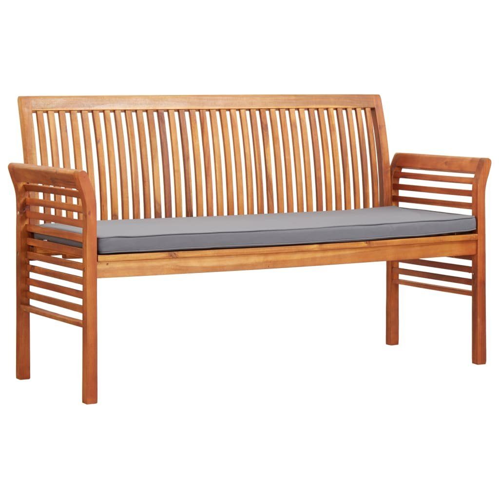 furnicato Gartenbank 3-Sitzer mit Kissen 150 günstig online kaufen