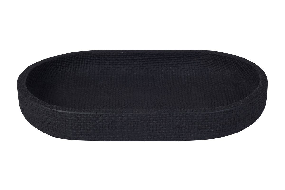 Sapho Seifenhalter CRAFT Seifenschale zum Stellen, Schwarz, Breite: 20 cm, Sapho-8573