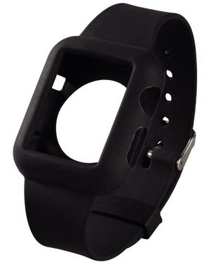Hama Handyhülle Armband Silicon für Apple Watch 38mm Series 0-3, für Apple Watch 38mm Series 0 1. Generation Series 1 2 2. Gen 3 3. Gen