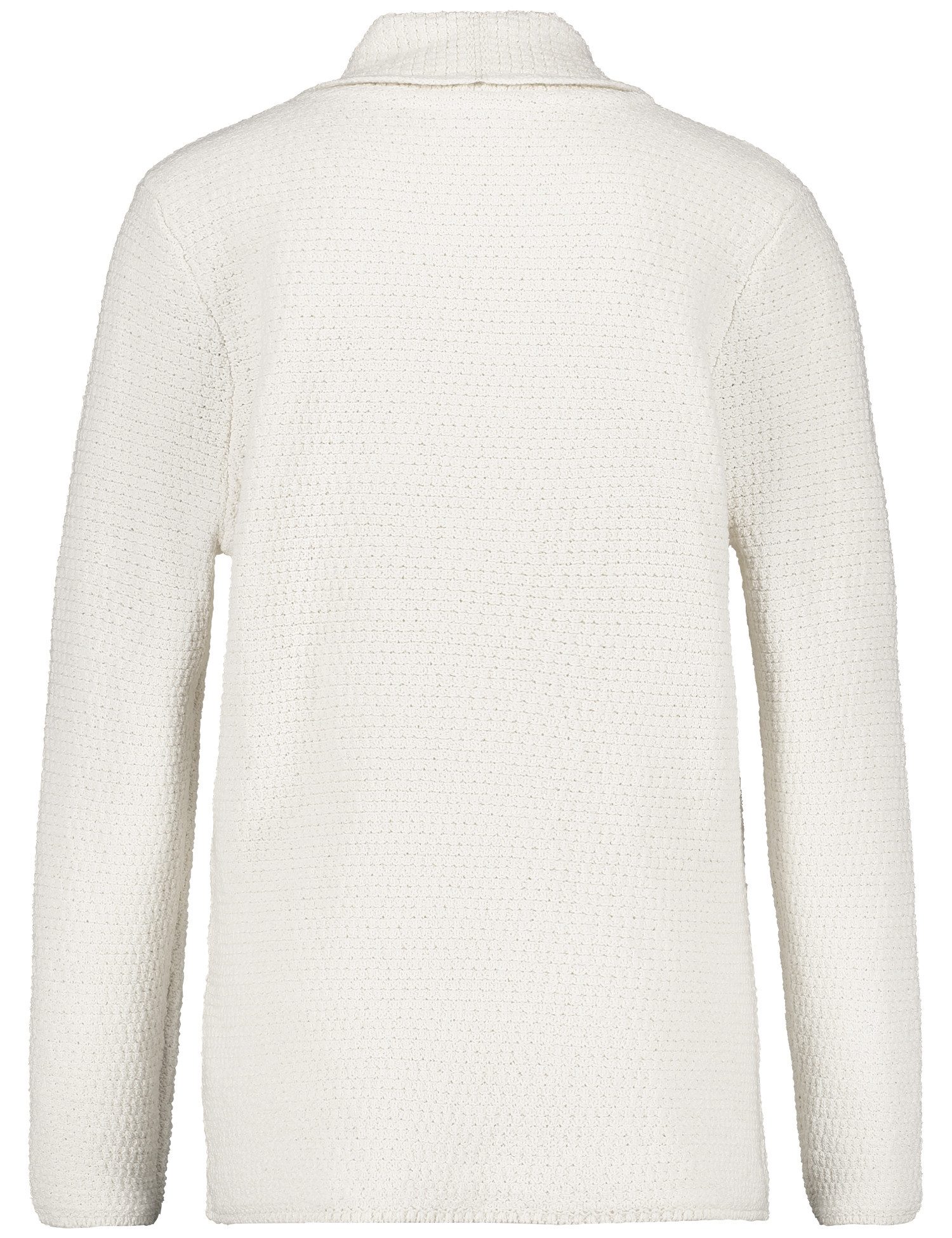 GERRY WEBER Strickpullover Cardigan in Strukturstrick mit doppelter Knopfreihe
