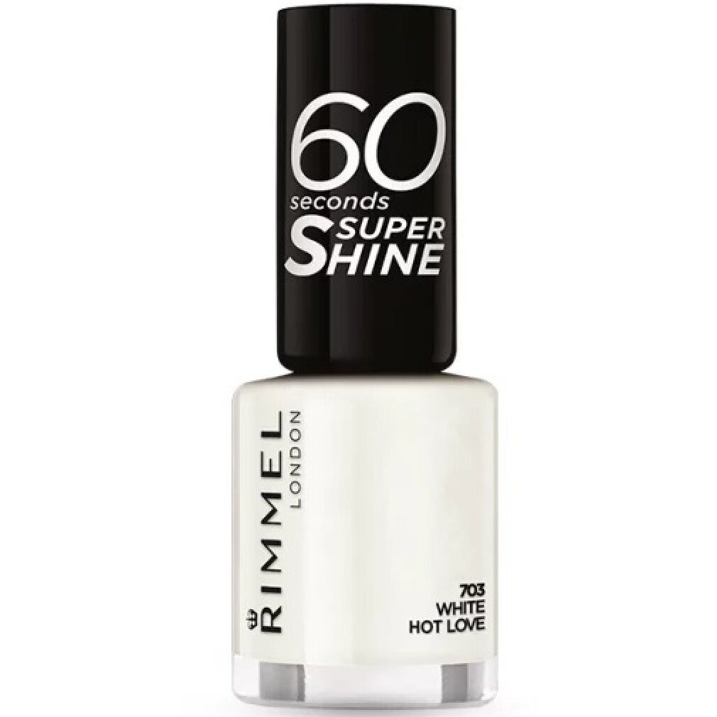 Rimmel London Nagellack 60 Seconds Super Shine Nagellack - 703 White Hot Love