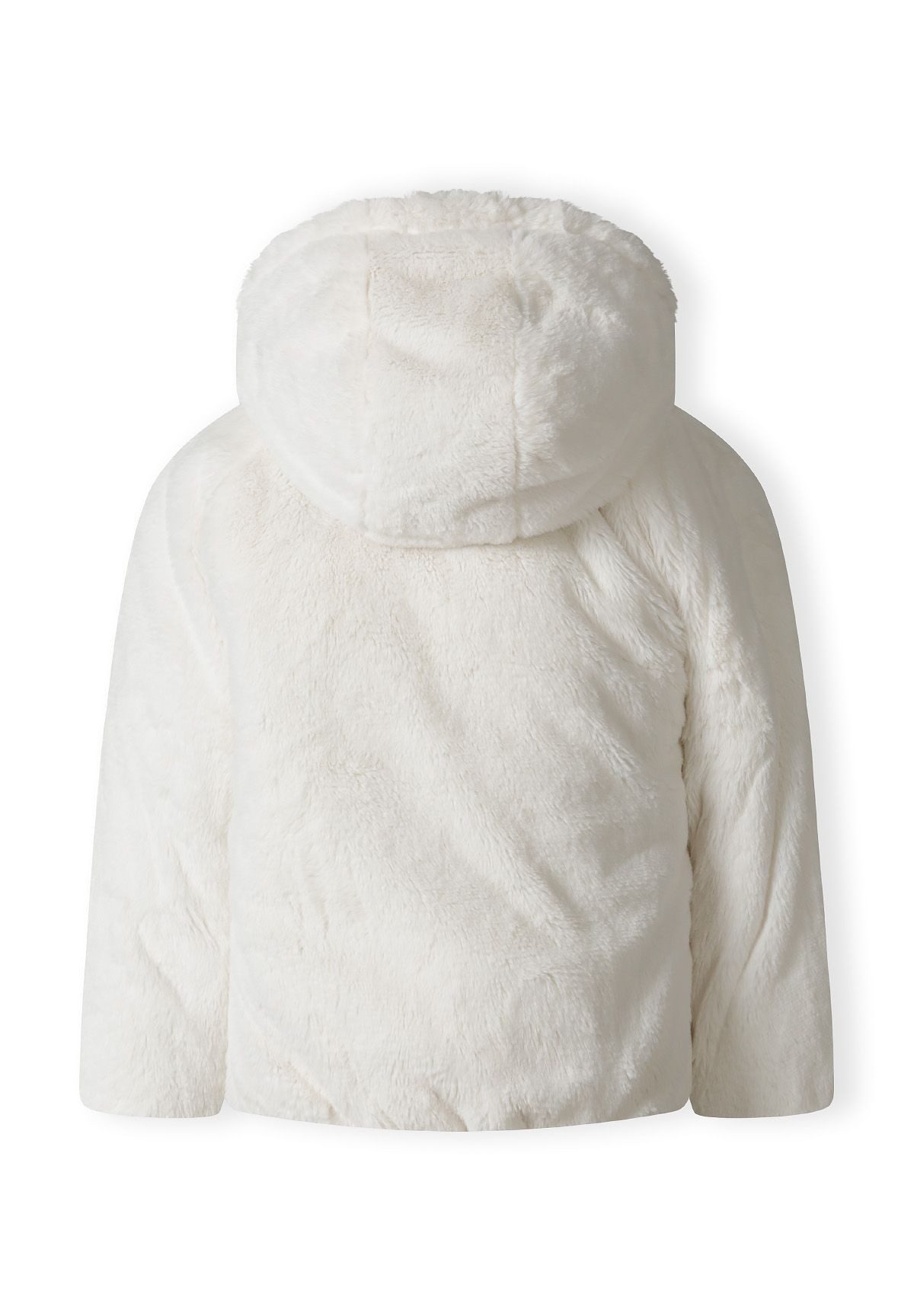 MINOTI Winterjacke Doppelseitige Jacke, Teddystoff und Metallic-Look in Einem doppelseitig