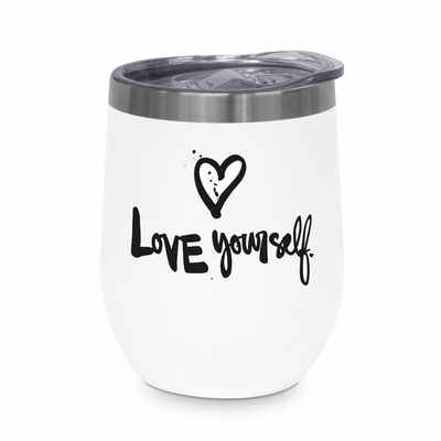 PPD Thermobecher Love Yourself Thermo Mug 350 ml, Edelstahl