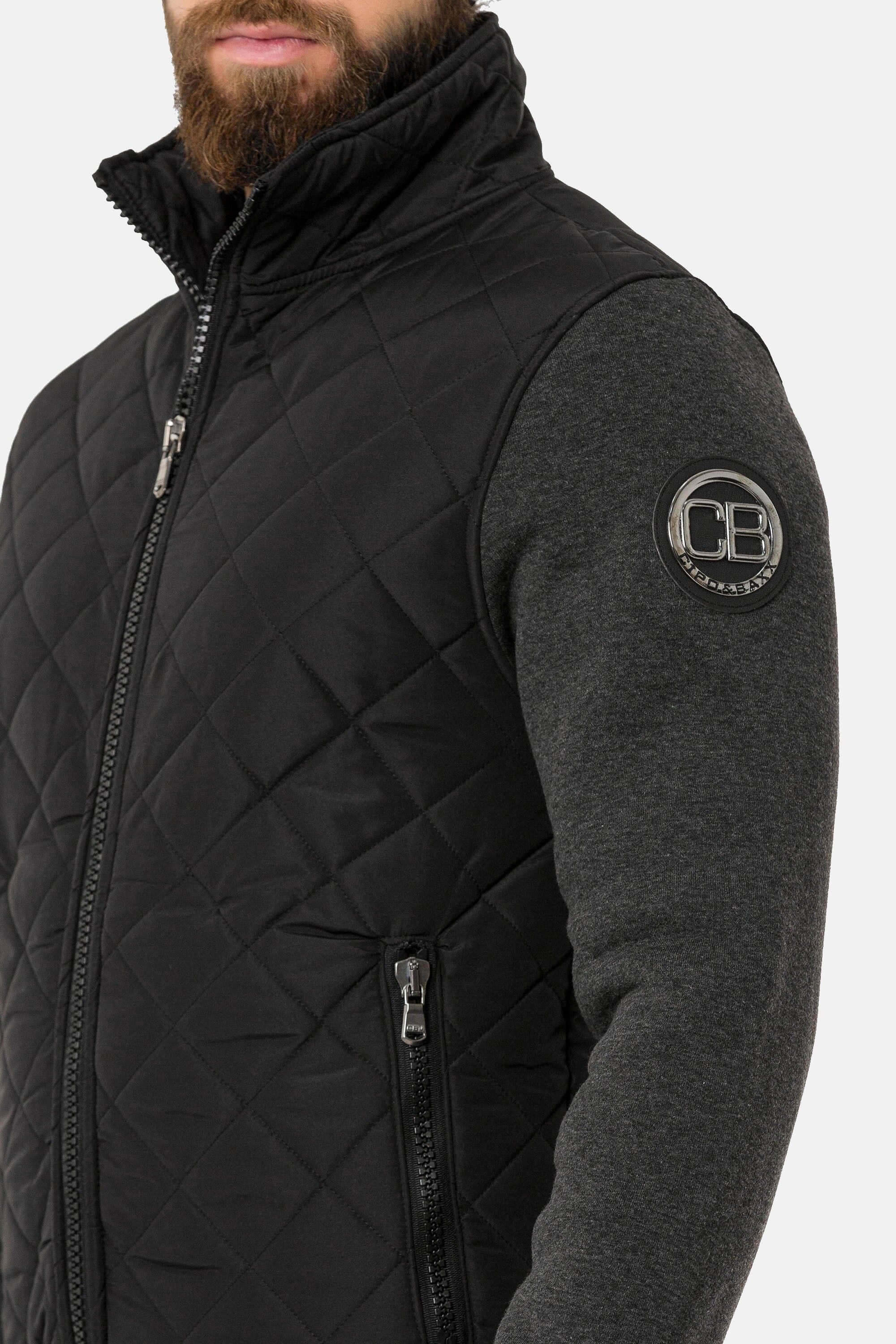 Cipo & Baxx Outdoorjacke Jacke mit Sweatärmeln