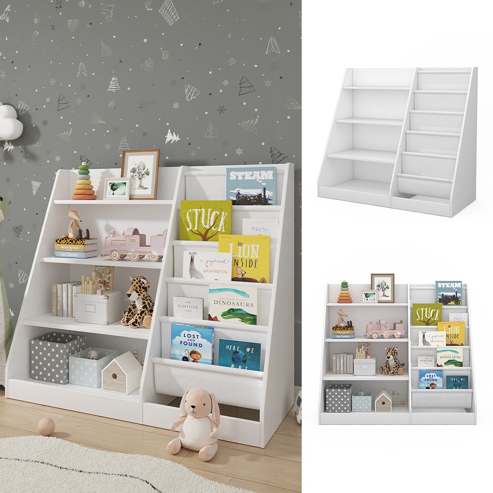 Vicco Bücherregal Conny, Weiß, 90 x günstig online kaufen