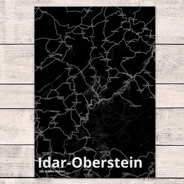 Mr. & Mrs. Panda Postkarte Idar-Oberstein - Geschenk, Ort, Einladung, Geburtstagskarte, Stadt, D