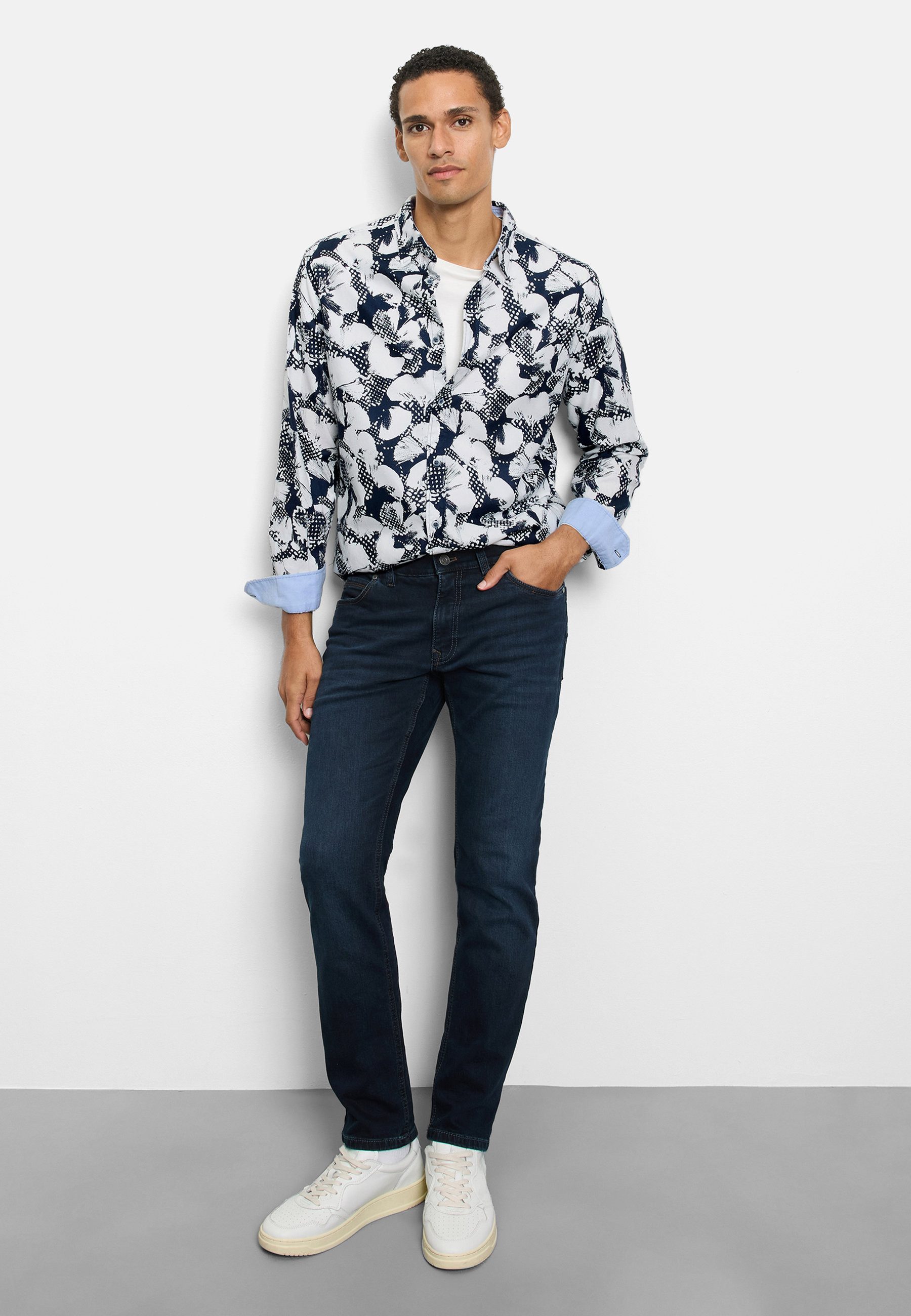 OLYMP Langarmhemd OLYMP Casual, regular fit, Kent