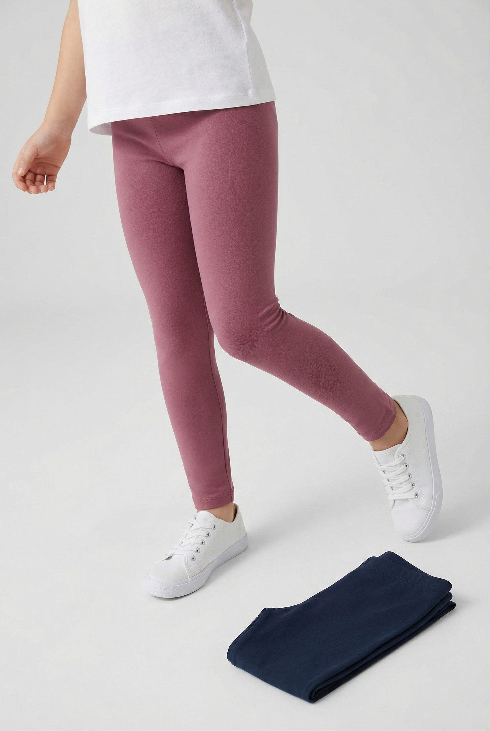 Name It Leggings NKFVIVIAN 2P LEGGING L NOOS (Packung, 2-tlg)