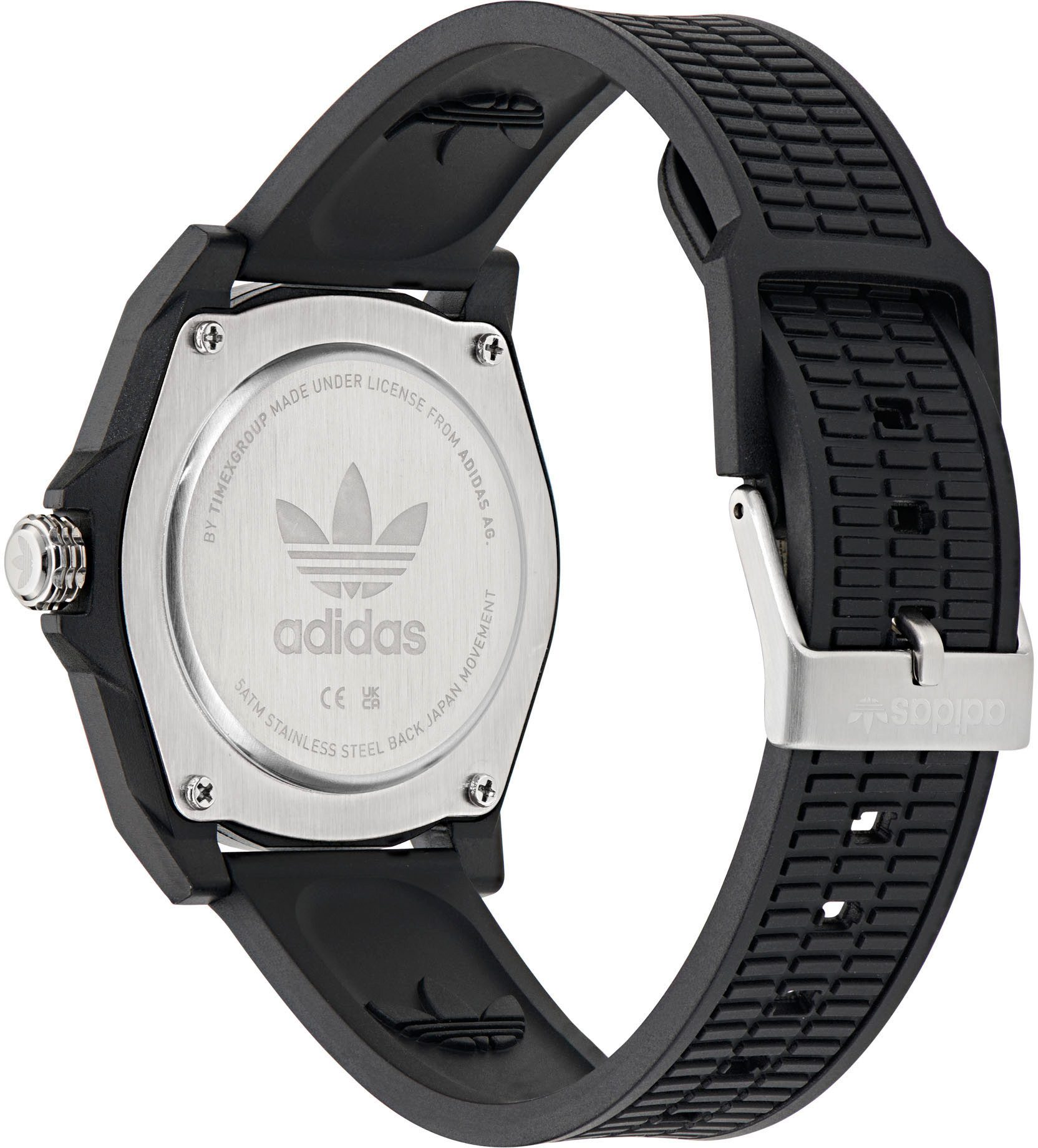 adidas Originals Quarzuhr PROJECT FOUR AOST245682I, Armbanduhr, Herrenuhr, Damenuhr, unisex, Resinarmband