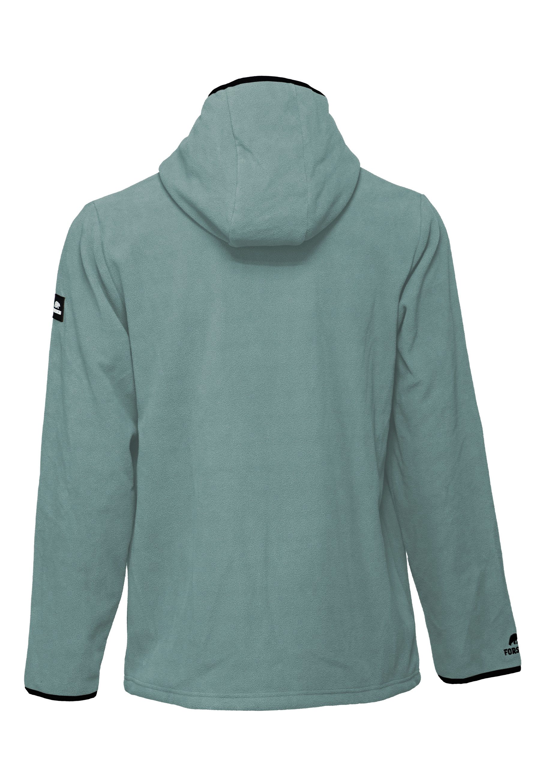 FORSBERG Sweatshirt Dicker Fleece Hoodie Zipper