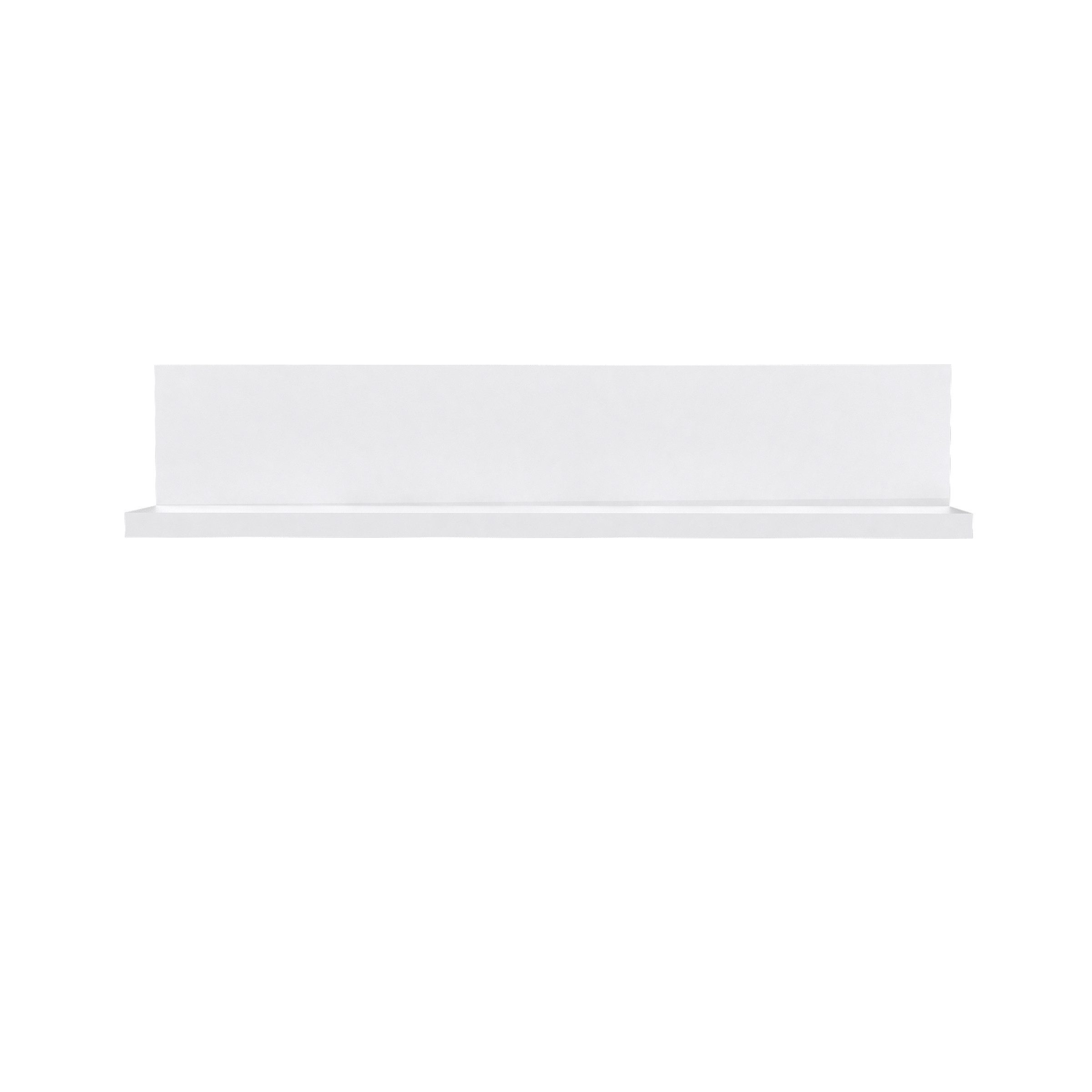 FORTE Wandboard in weiß - 110x22,1x24,3cm (BxHxT) günstig online kaufen