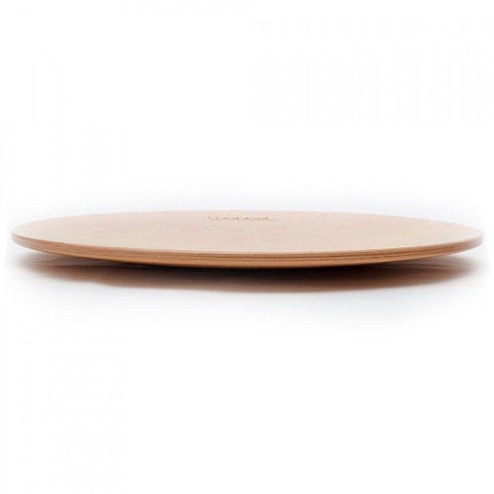 Wobbel Balanceboard 360 Board transparent, - ohne lackiert Wobbel