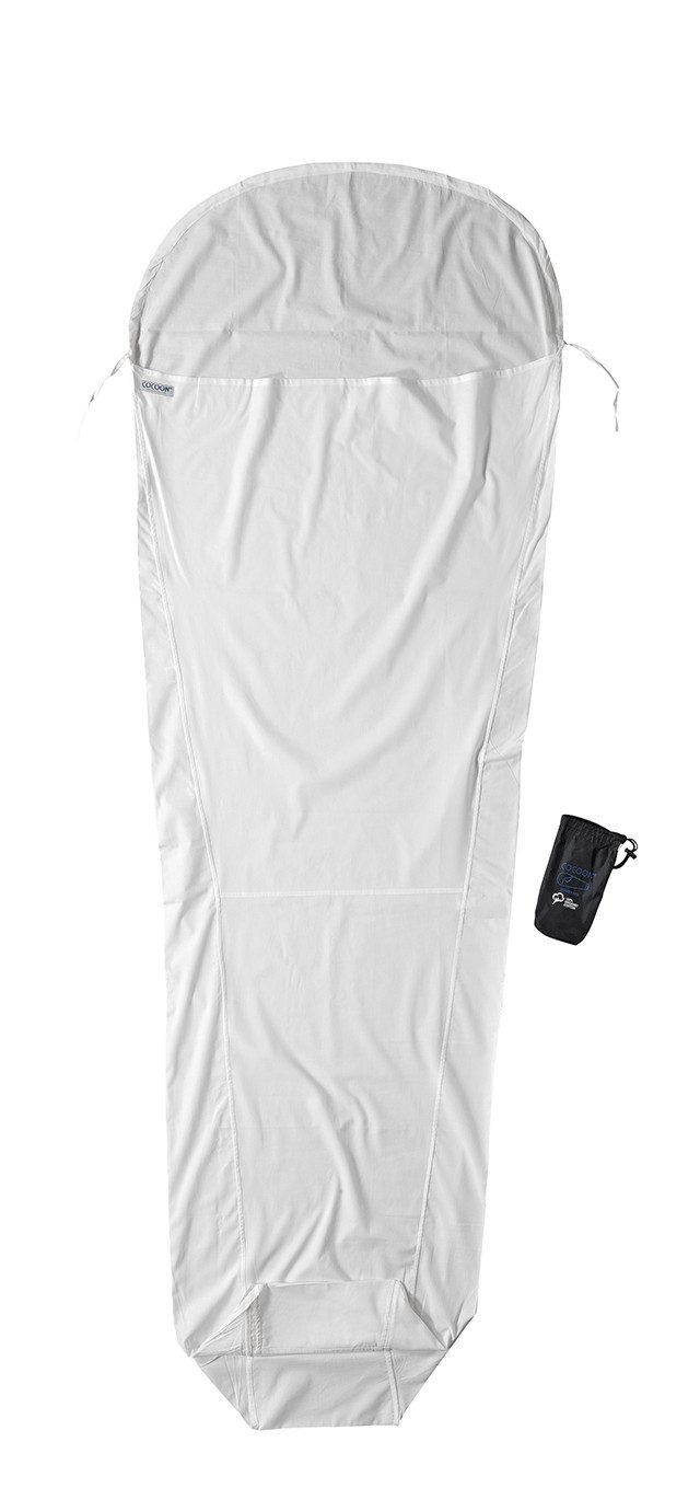 Cocoon Hüttenschlafsack COCOON MummyLiner Bio-Baumwolle nature - Leicht-Reiseschlafsack