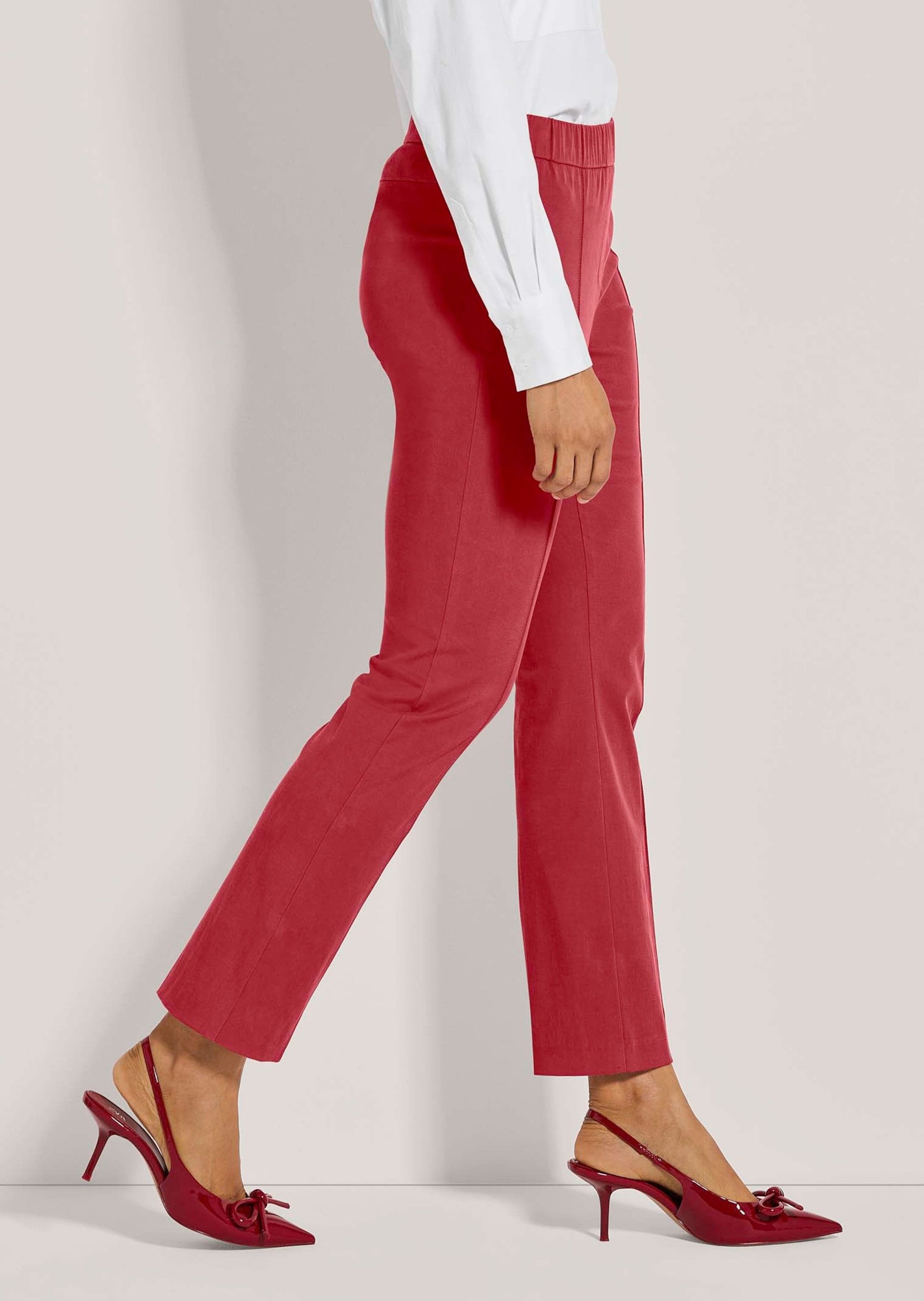 MADELEINE Bügelfaltenhose Kurzgröße: Jeggings mit Bügelfalten