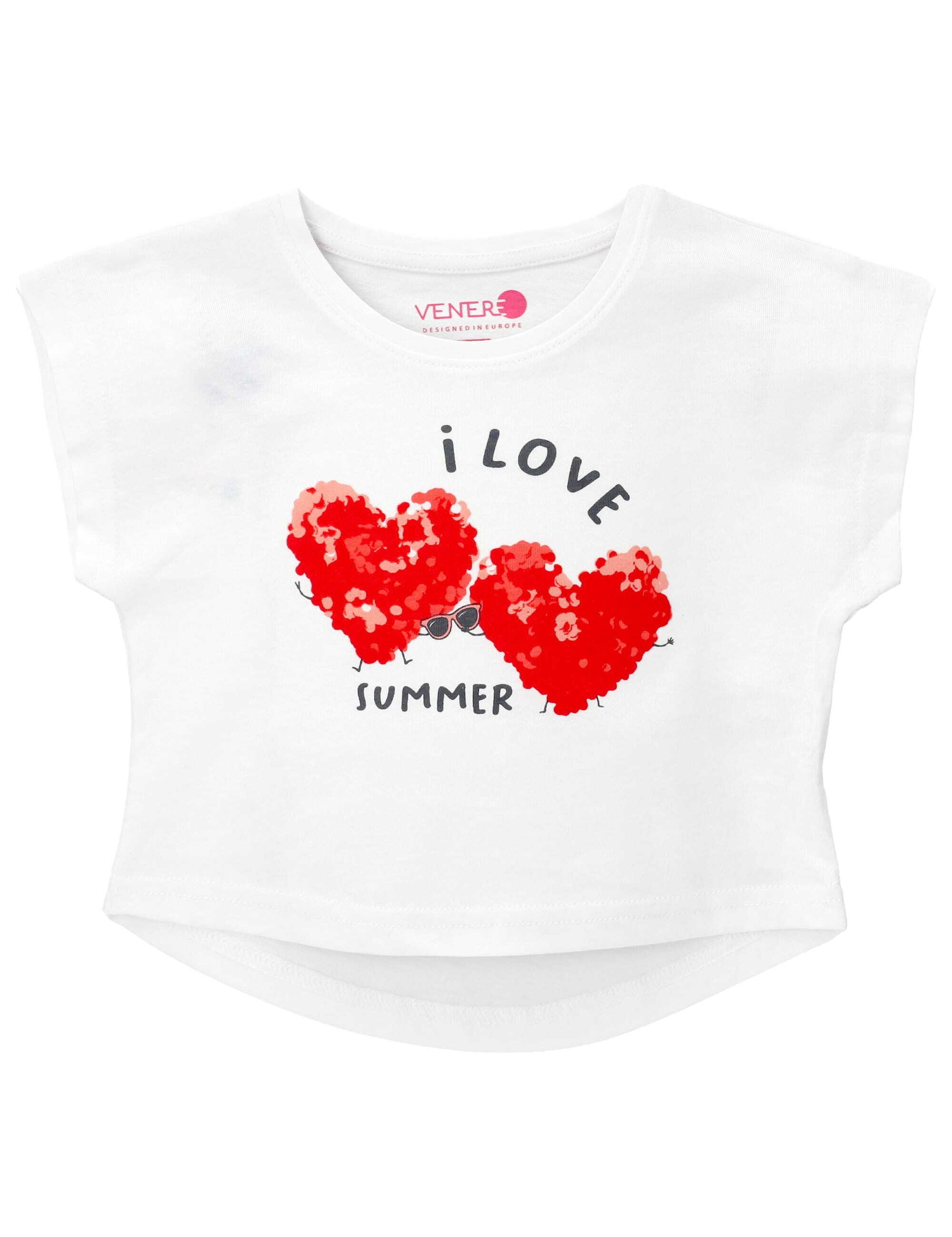 Venere Langarmshirt Shirt I Love Summer (1-tlg)