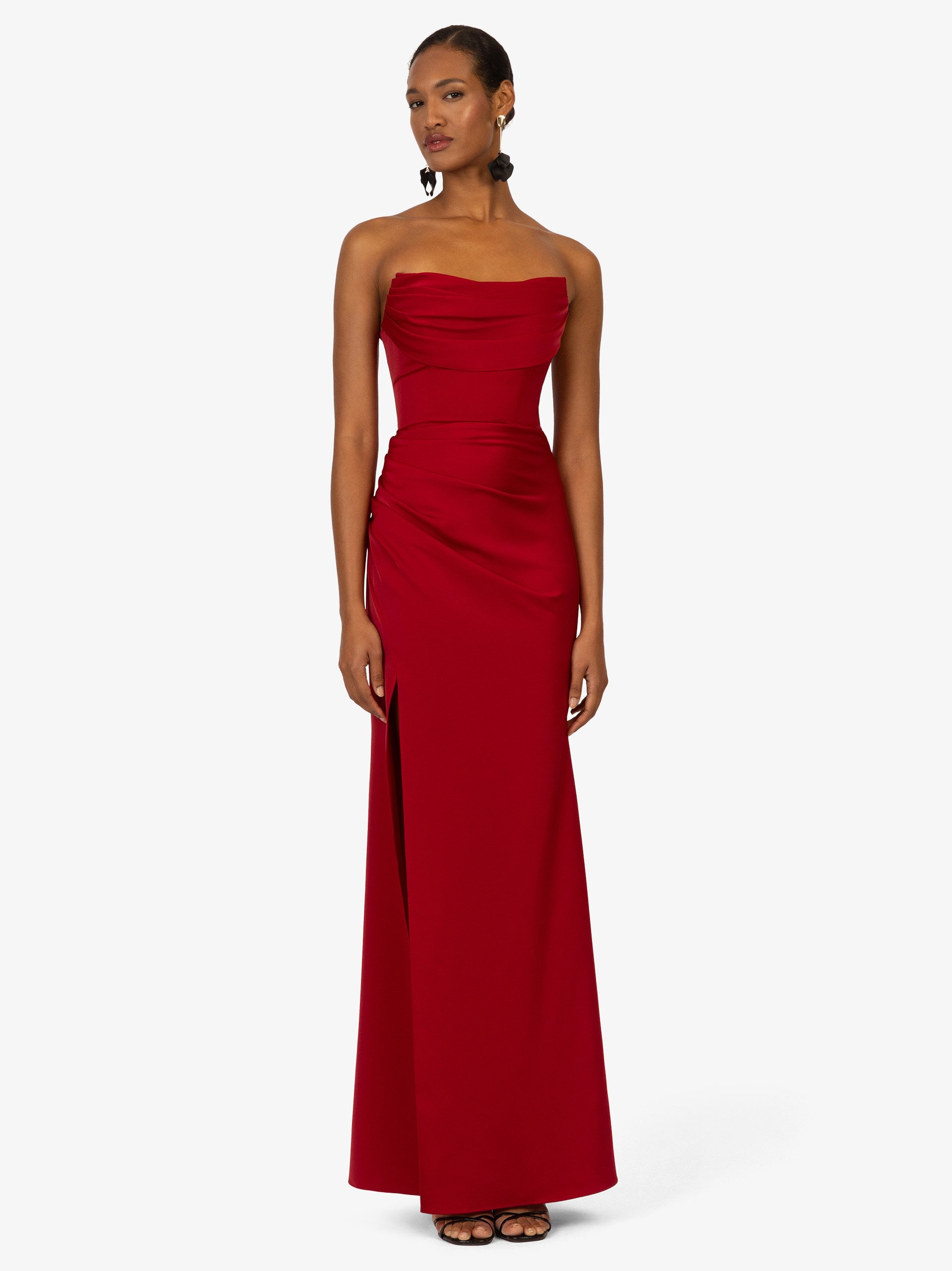 Kraimod Abendkleid mit Raffung an der günstig online kaufen