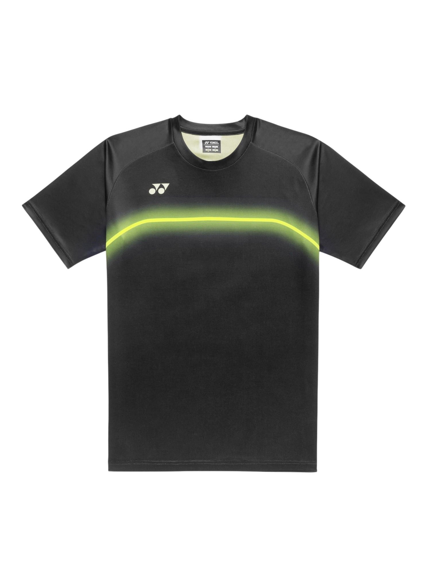 Yonex T-Shirt Practice Print 16859 (100% Polyester) 2026 schwarz Herren