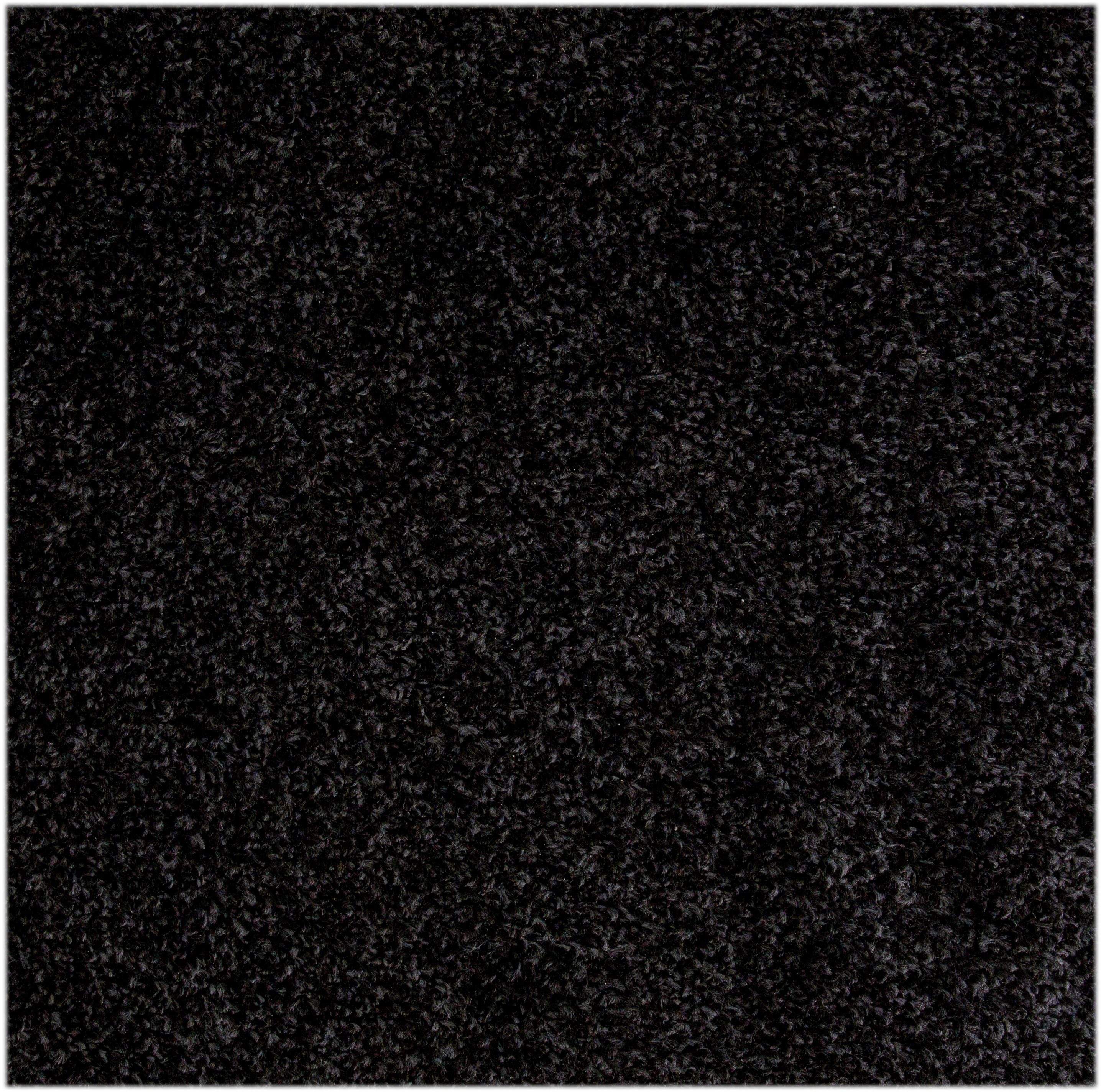 Teppichboden Coupon Velours Fiona, Andiamo, rechteckig, Höhe: 4,5 mm, meliert, Breite 400 cm oder 500 cm, strapazierfähig & pflegeleicht anthrazit