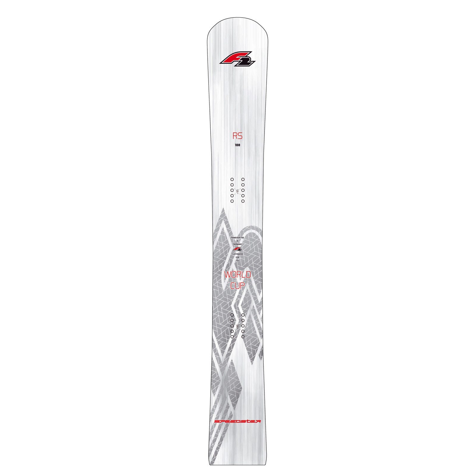 Snowboard F2 Snowboard Speedster WC RS - Allflex Race 185 cm Silber/Grau 2024/