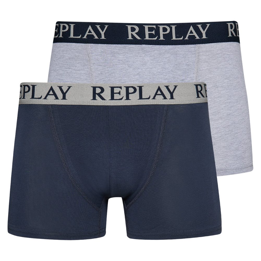 Replay Boxershorts Boxer Style Cuff Logo