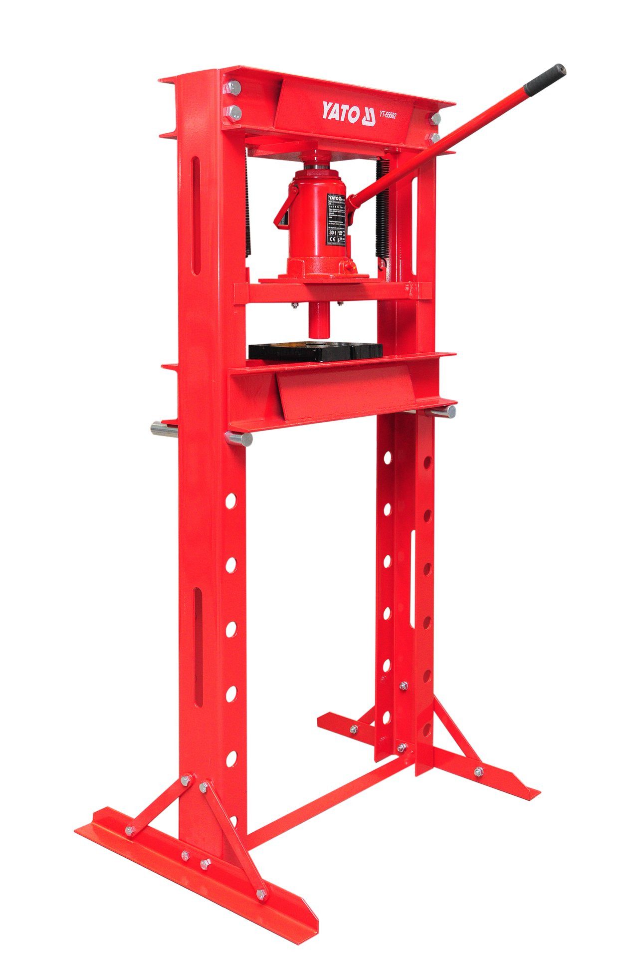 Yato Werkstattpresse Hydraulikpresse 30 t, Hydraulikpresse 30 t, Komplett