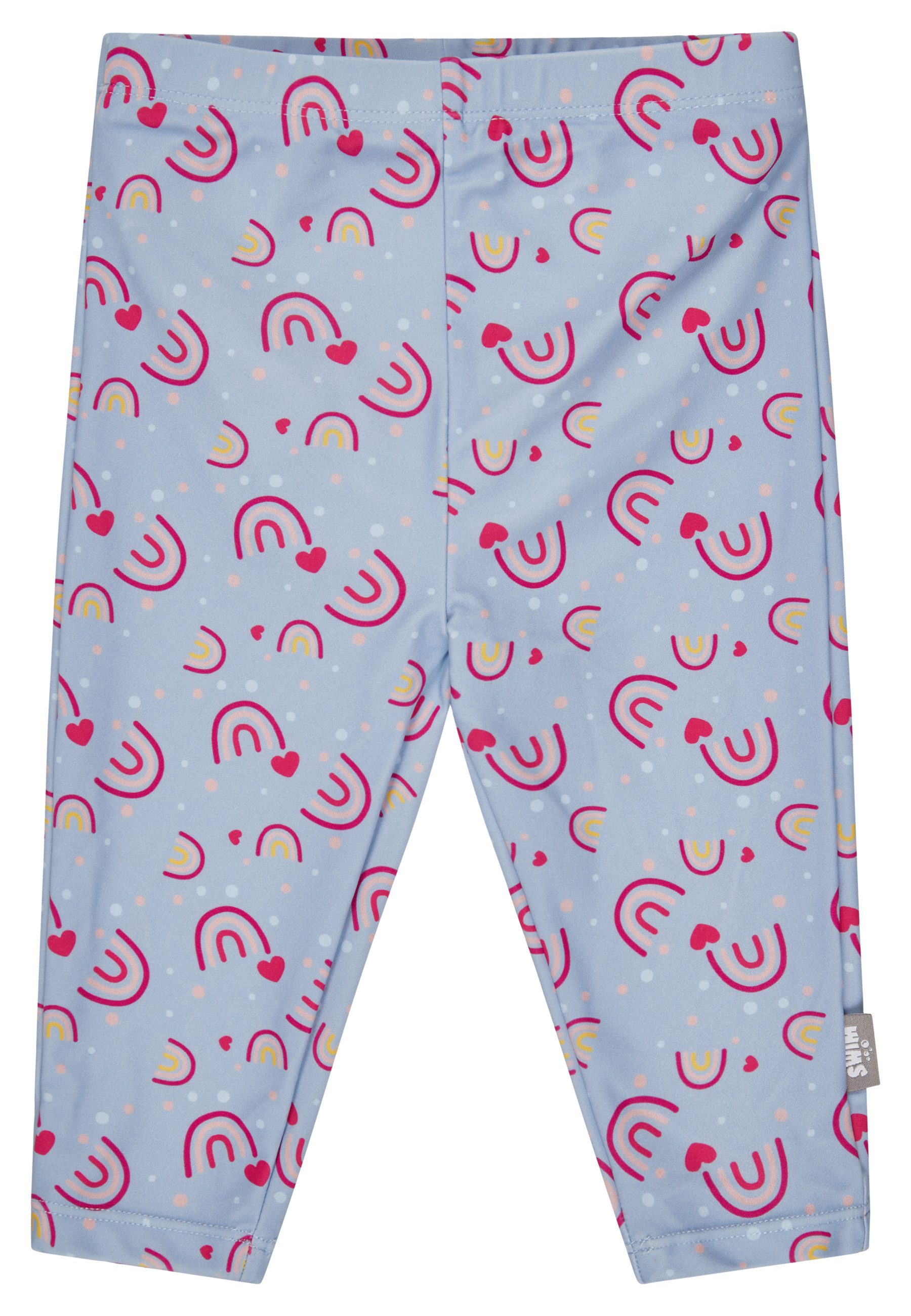 Sterntaler® Badehose UV-Schutz 50+ Bade-Leggings Regenbogen (1-St) Bade-Leggings lang mit Regenbogenmuster, Windeleinsatz bis 86/92