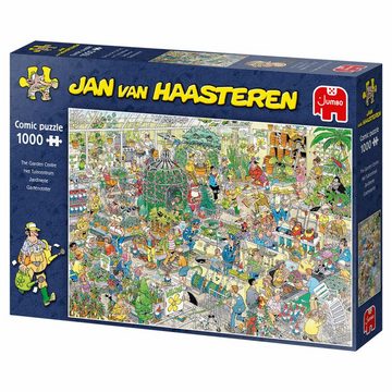 Jumbo Spiele Puzzle Jan van Haasteren - Gartencenter 1000 Teile, 1000 Puzzleteile