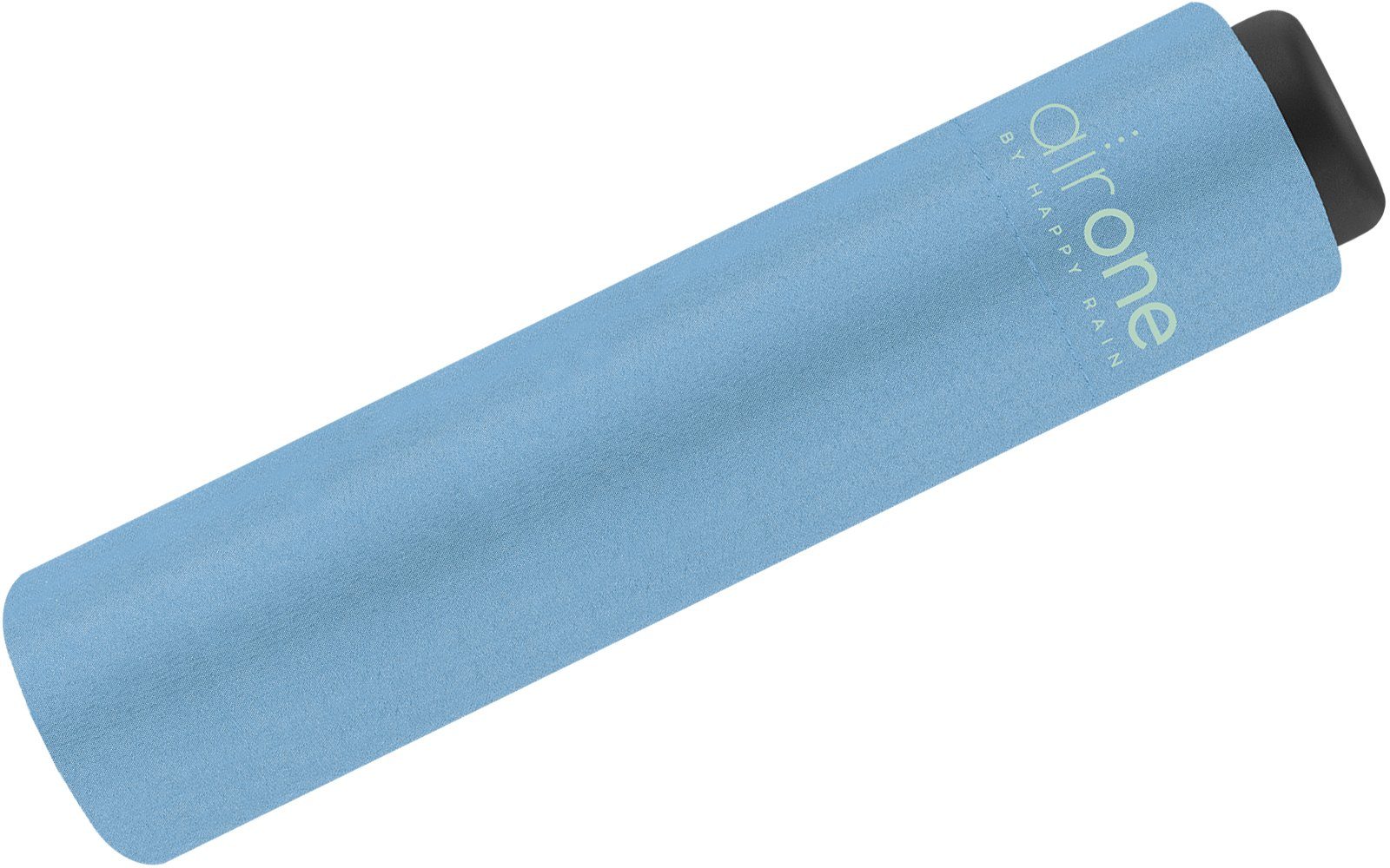 Gramm Minischirm blau superleicht, für 99 - One Mini-Schirm HAPPY leichtester Untewegs perfekt Air RAIN - Taschenregenschirm
