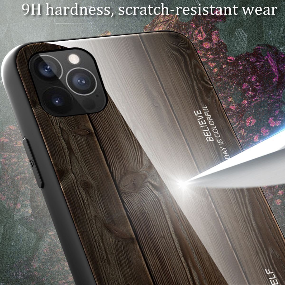 König Design Handyhülle Apple iPhone 12, Schutzhülle Case Cover Backcover Etuis Bumper