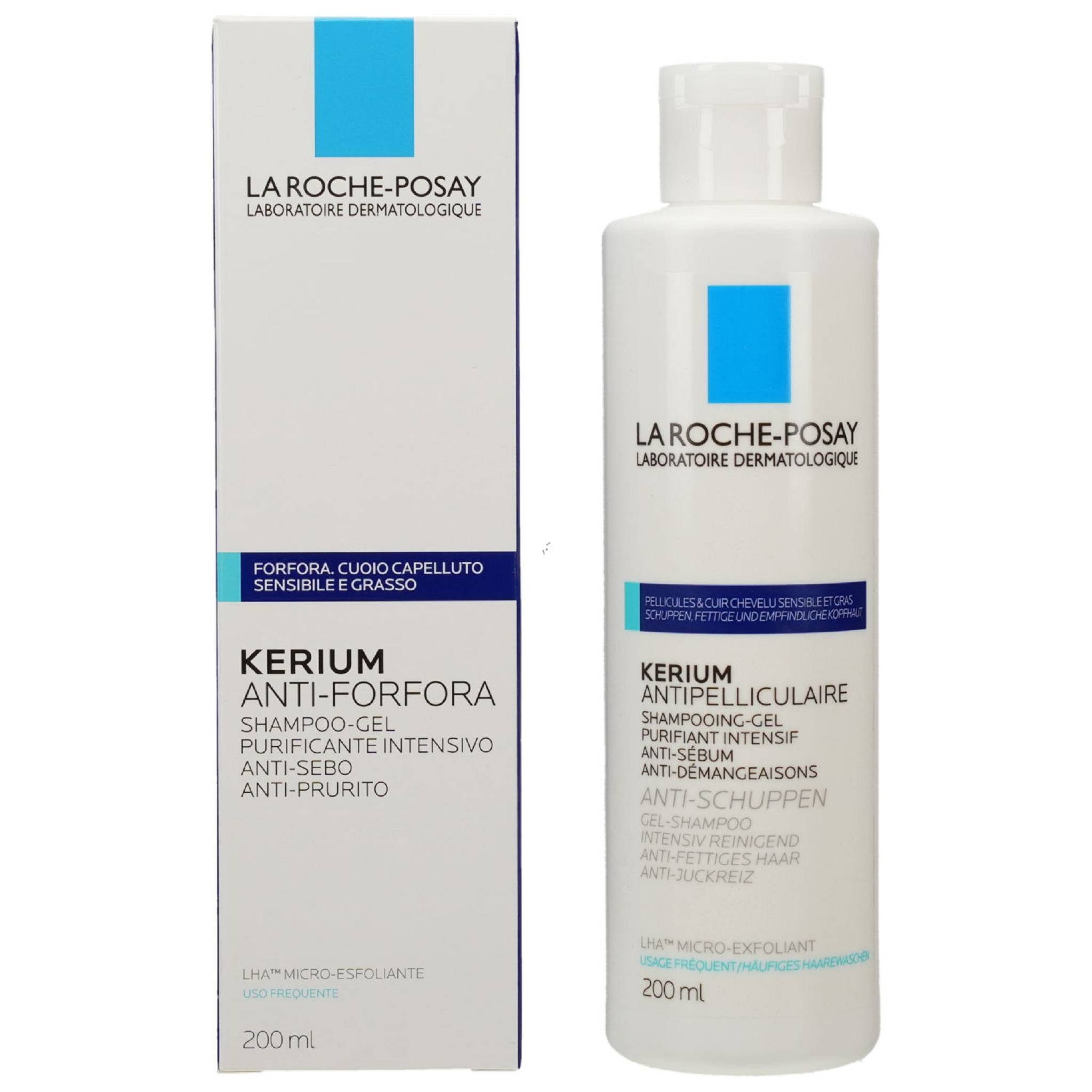 La Roche-Posay Haarshampoo Kerium fettige Haut Gelshampoo