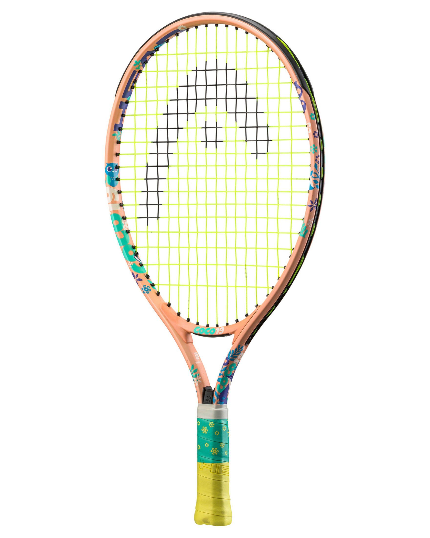 (1-tlg) bespannt- COCO Tennisschläger 19 Head Kinder Tennisschläger 16x17,