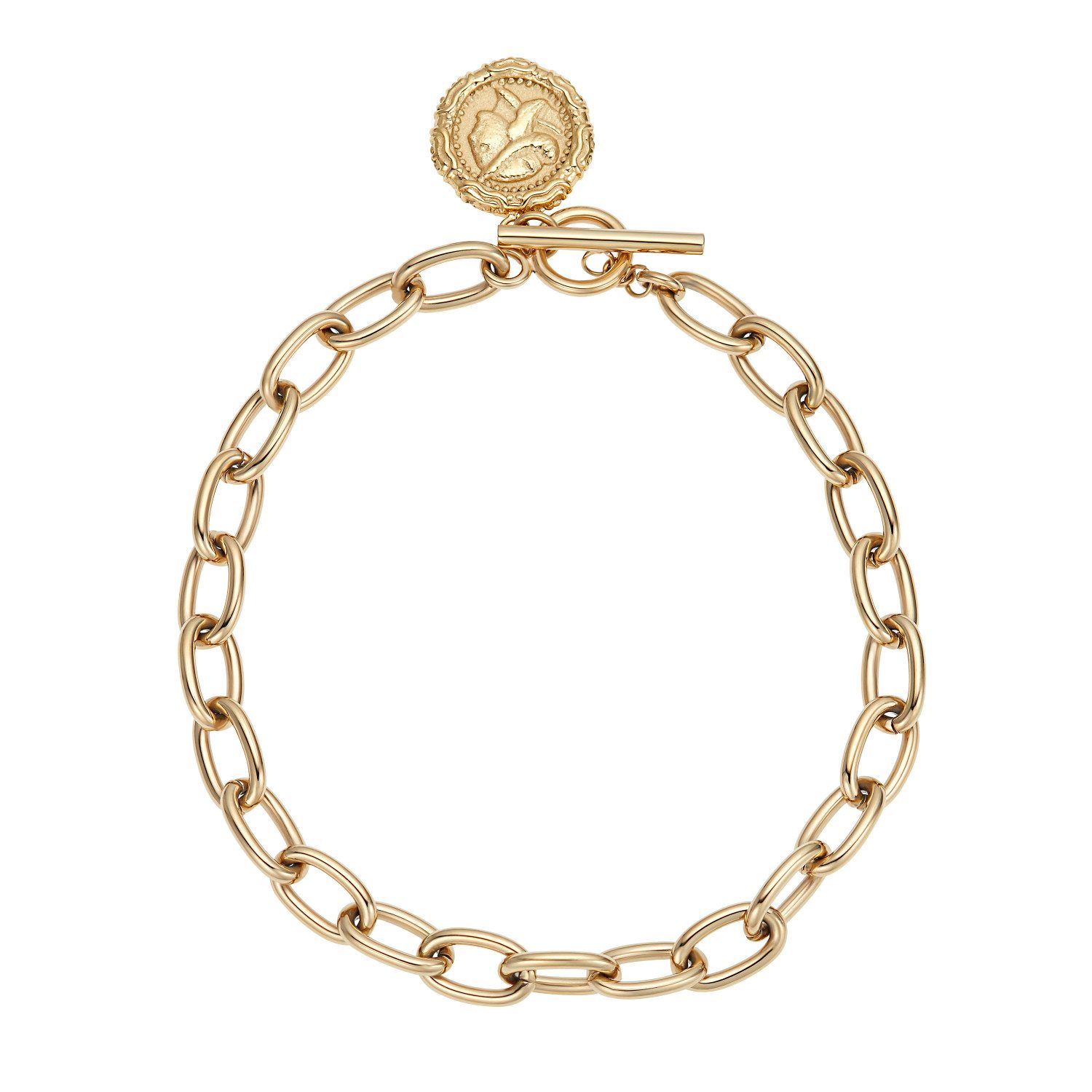 Noelani Armband Noelani Armband für Damen, Edelstahl, Münze (Armband, 1-tlg)