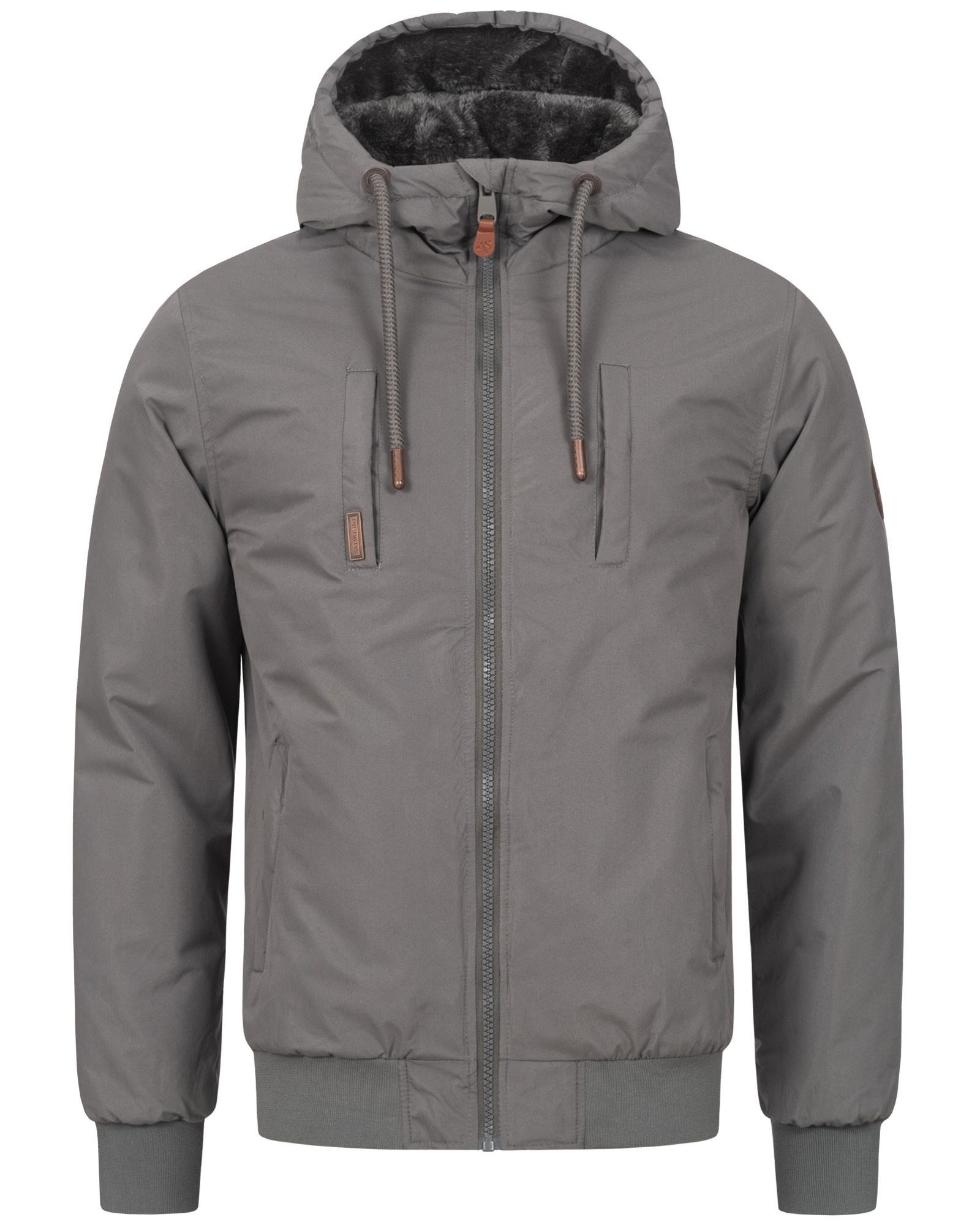 Alessandro Salvarini Winterjacke ASWeighty mit weichem Teddyfell innen