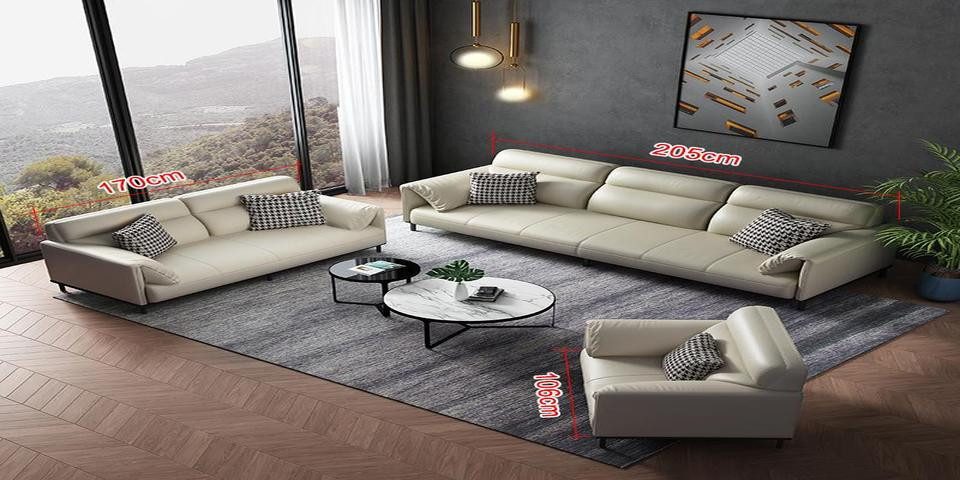 Xlmoebel Polstergarnitur Italienische Designer Sofagarnitur mit hochwertiger Polsterung, (Sofagarnitur 3+2+1 Sitzer), Hergestellt in Europa